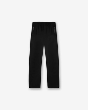 Piped Track Pant - Jet Black Active Appeal