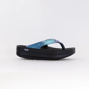 OOFOS OOlala Luxe Platform (Women's) - Atlantis Quality Design Padded Touch