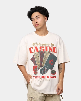 Culture Kings Casino Vegas T-Shirt Off White LightweightTexture