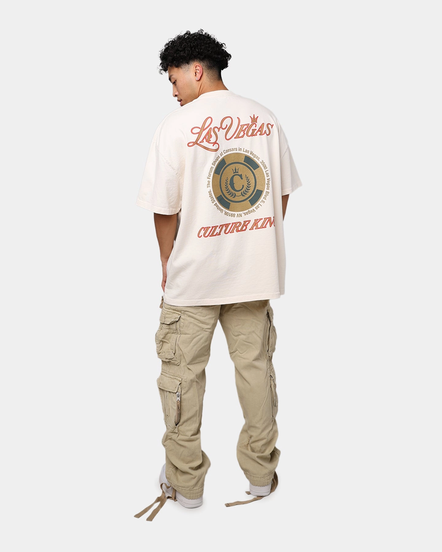 Culture Kings Casino Vegas T-Shirt Off White Professional Cut