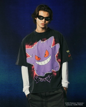 Pok??mon By Loiter Gengar Premium T-Shirt Black Airflow Ventilation