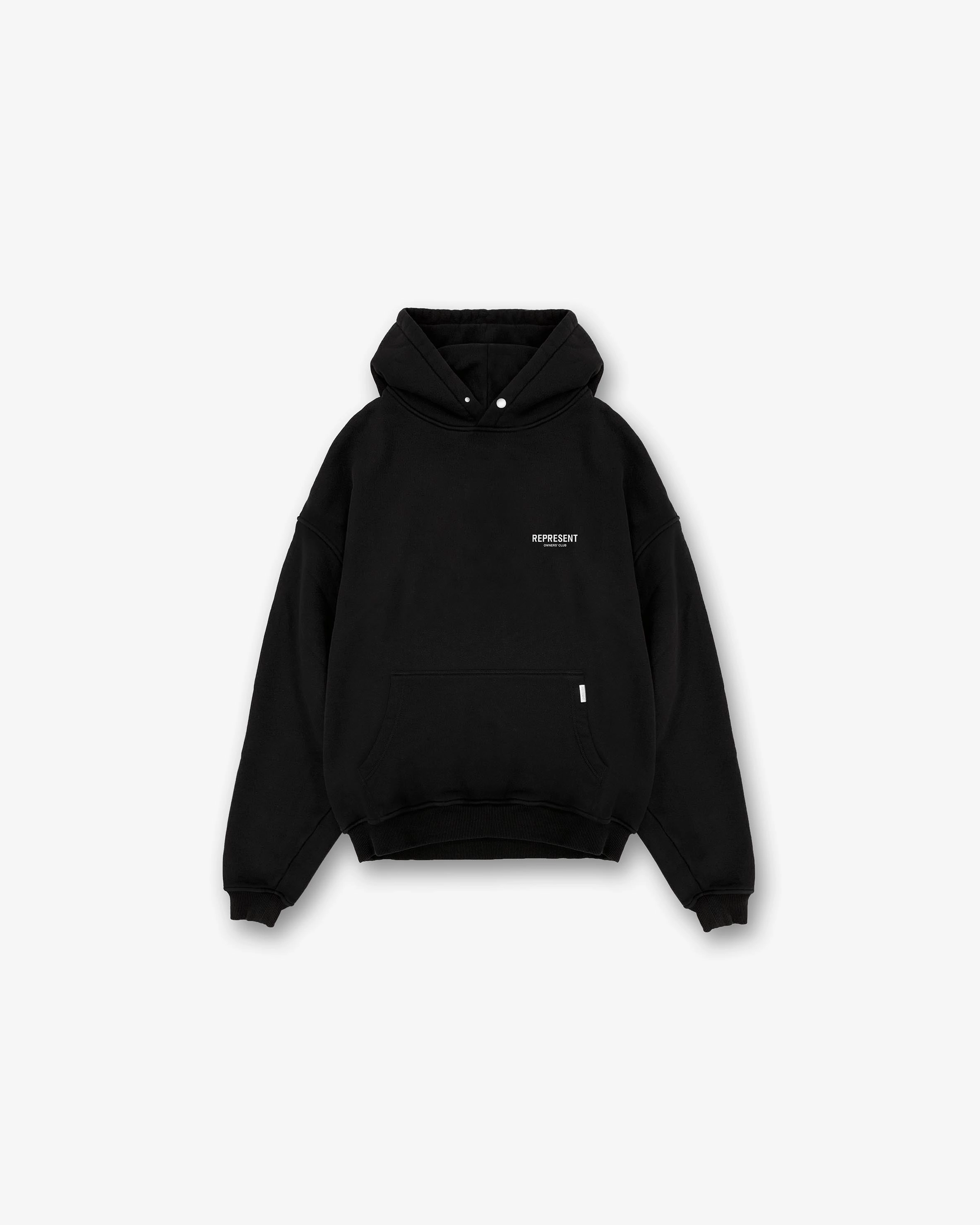 Pastel color Represent Owners Club Hoodie - Black