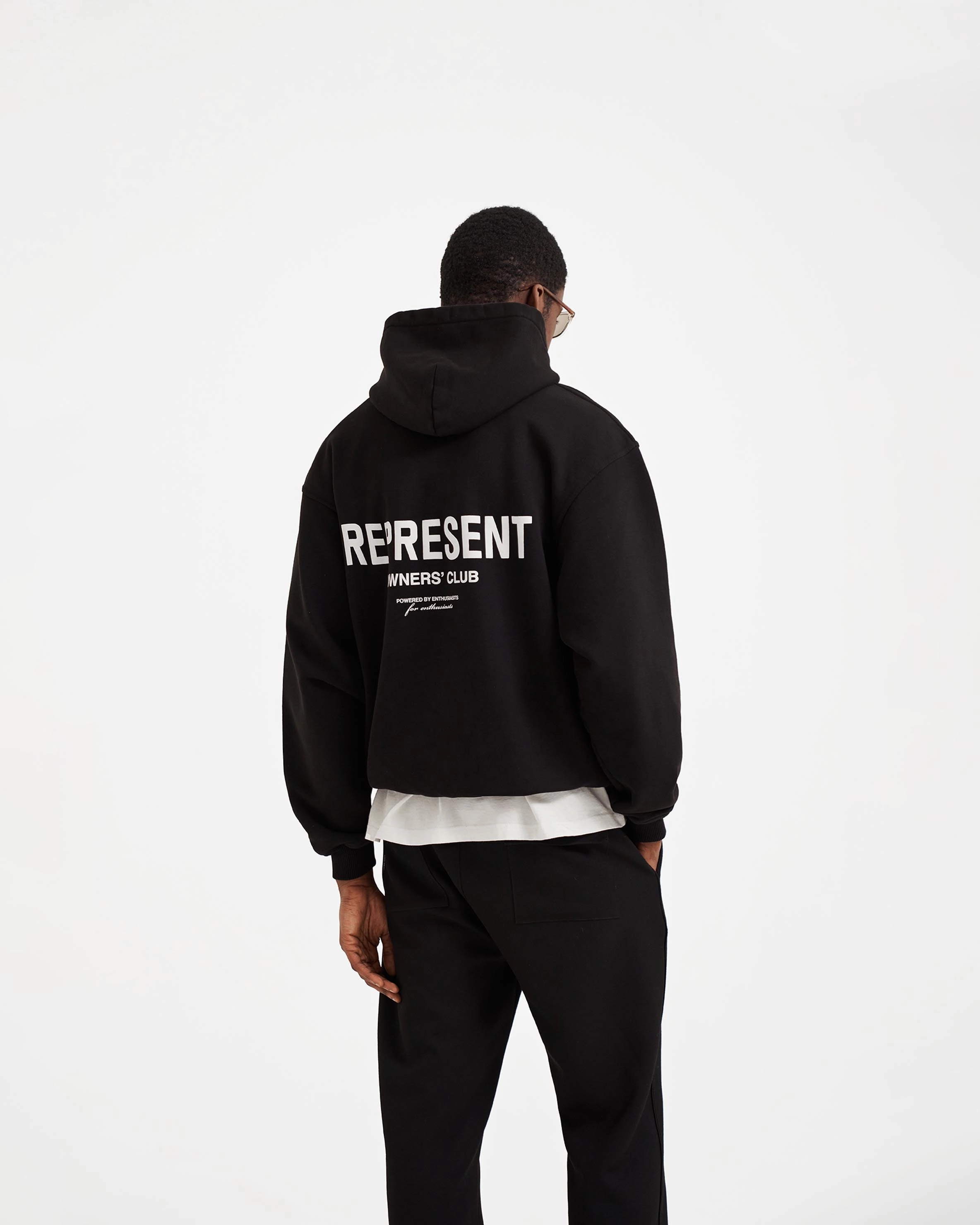 Represent Owners Club Hoodie - Black Road Trip