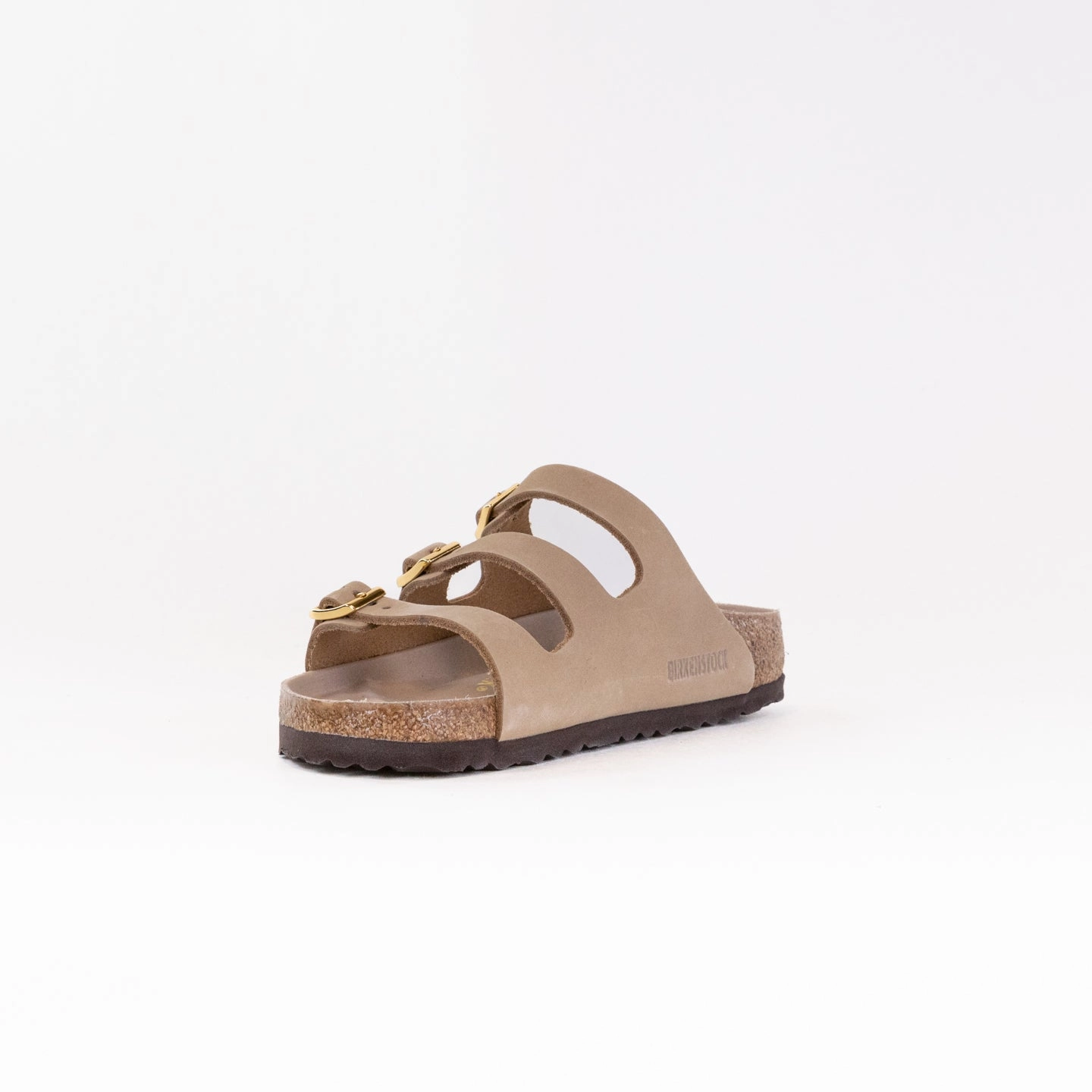 Birkenstock Florida Limited (Women's) - Nubuck Sandcastle Wrap Around Strap Shock Diffusion