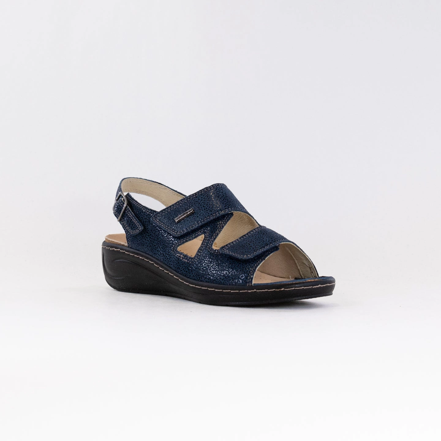 Fidelio Vienna Sandal (Women's) - Marine Theo Foam Comfort