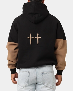 Tubular Body Construction Saint Morta First Issue Hoodie Black/Tan