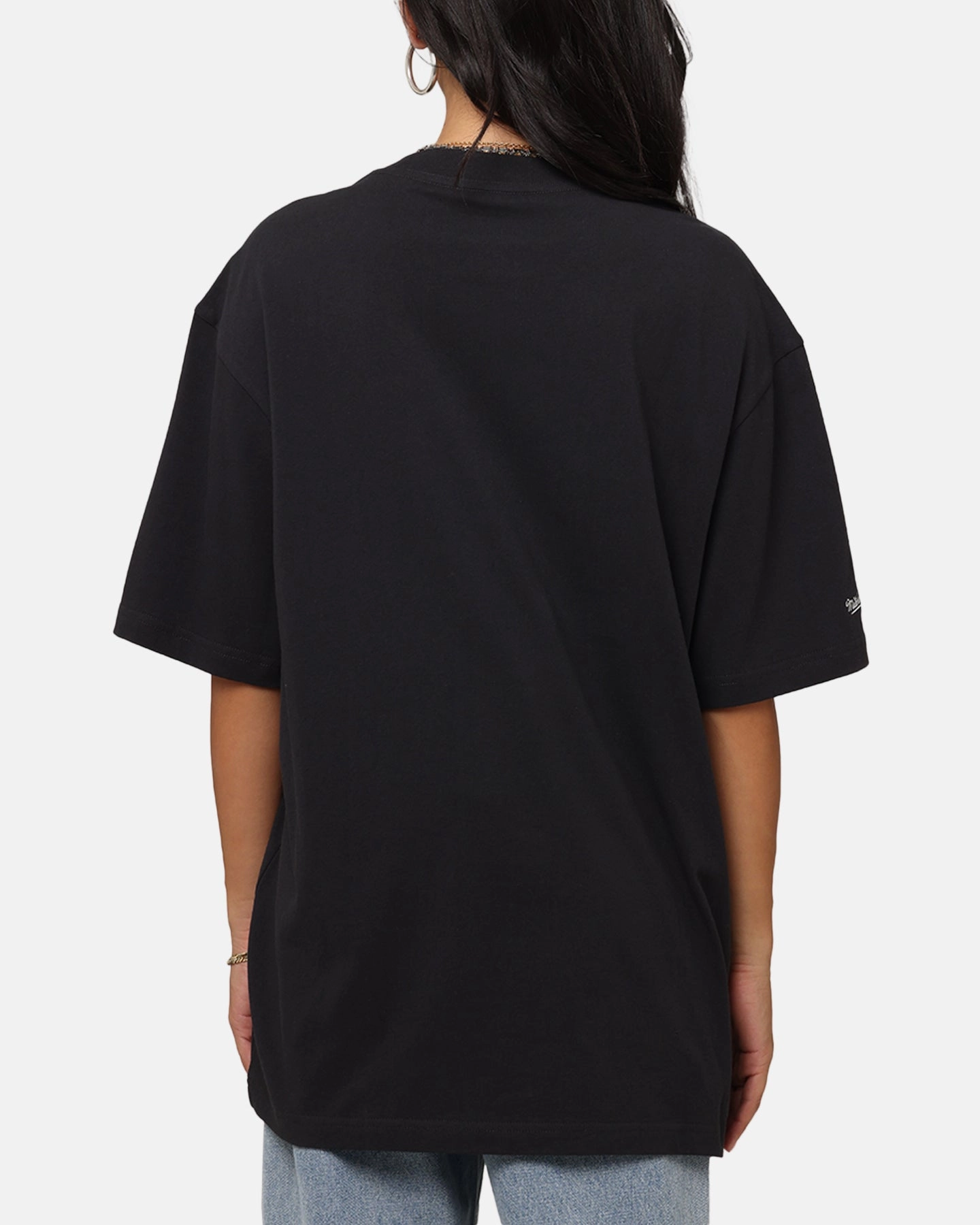 Adjustable Fit System Mitchell & Ness Chicago Bulls '96 NBA Champs T-Shirt Faded Black