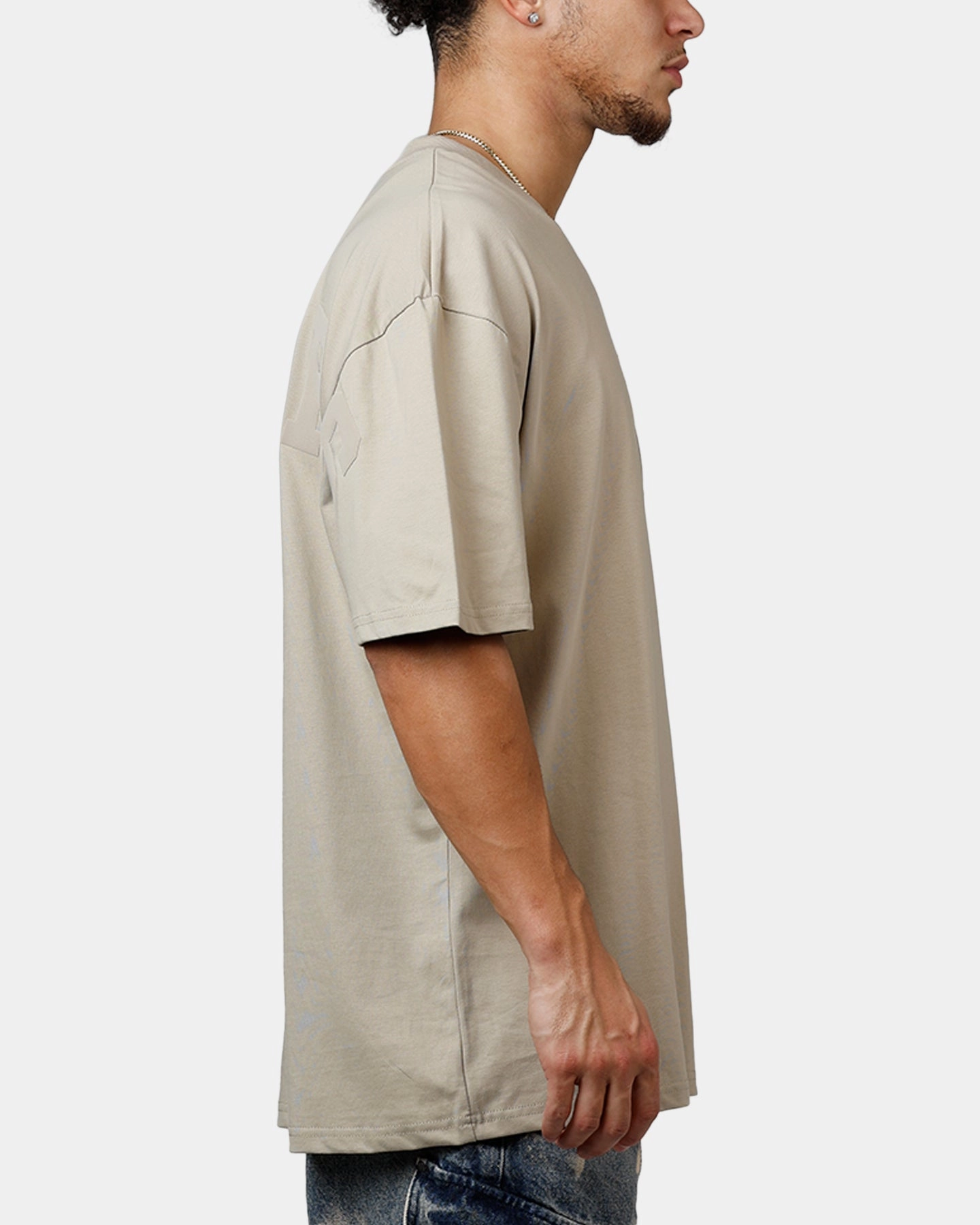 Non Restrictive Cut Stretch waistband Pro Standard Las Vegas Raiders Wingspan T-Shirt Taupe