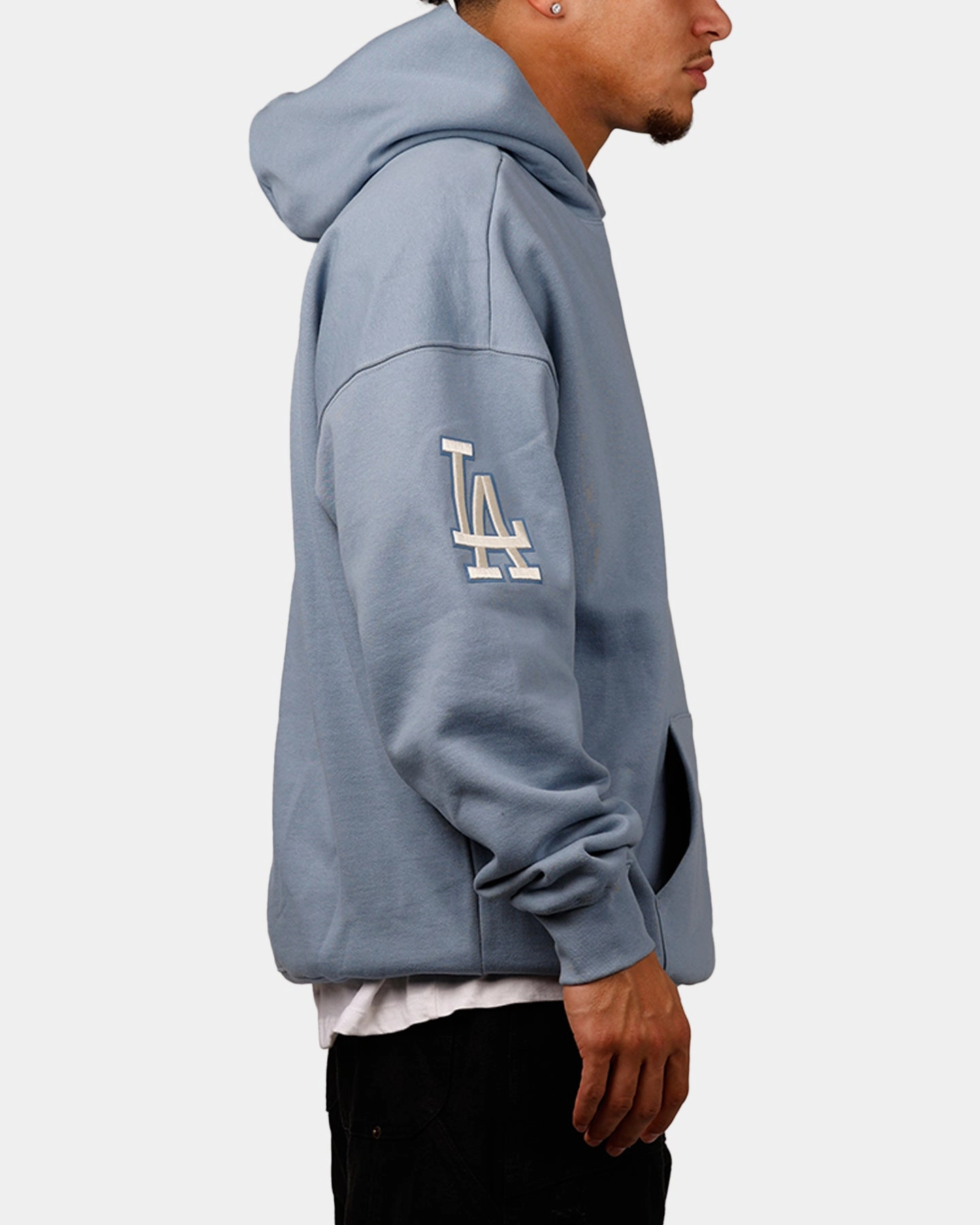Pro Standard Los Angeles Dodgers 'Dodgers Tapestry' Hoodie Blue ComfortStretch SlimFit