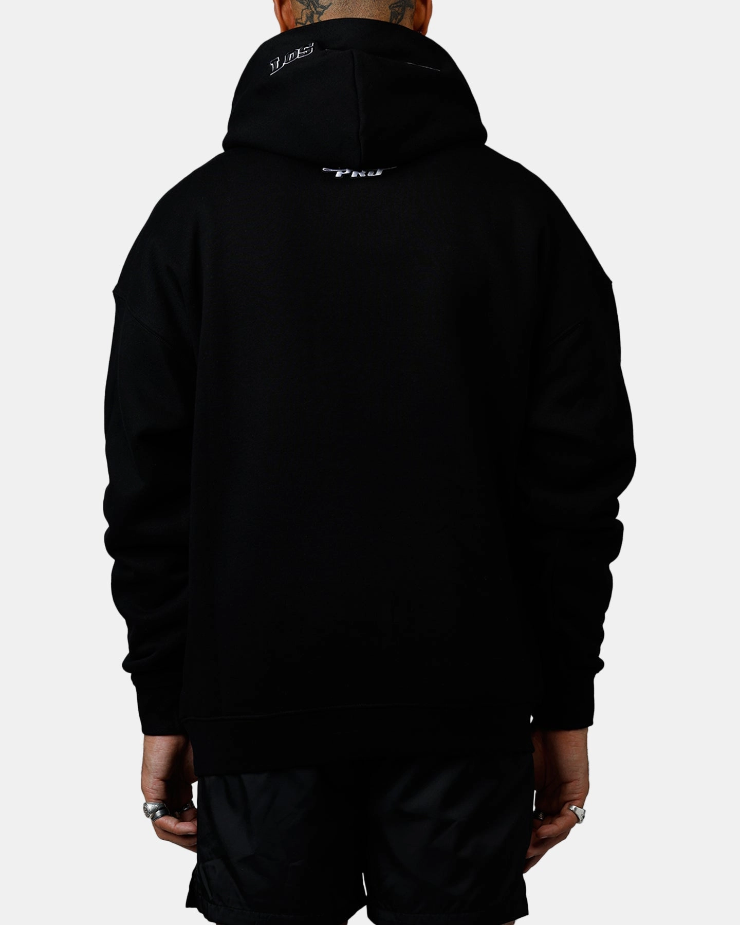 ContrastStitching Pro Standard Los Angeles Dodgers Chenille Hoodie Black