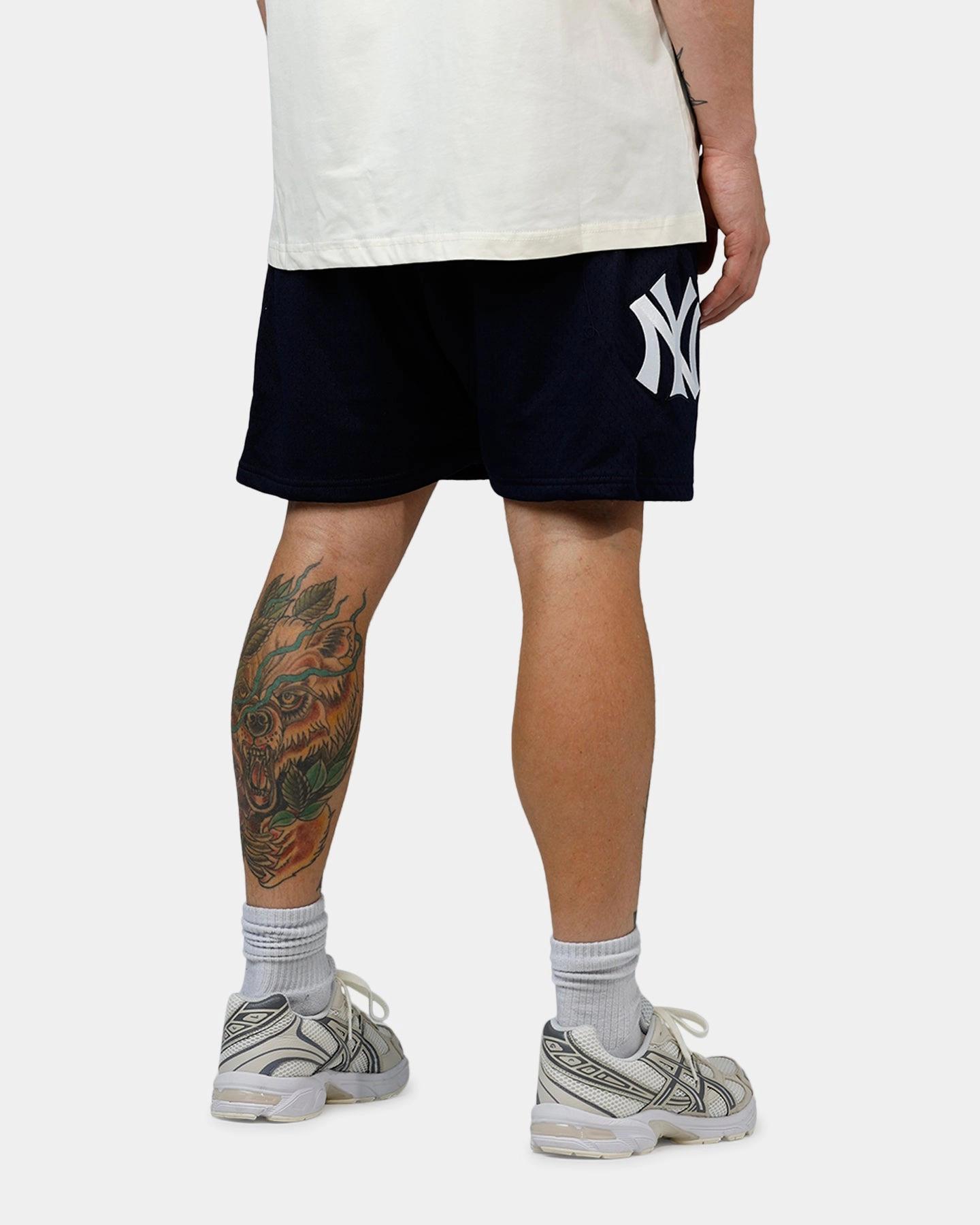 Flexible Knee Articulation Form Fitting Pro Standard New York Yankees Best Of Shorts Navy