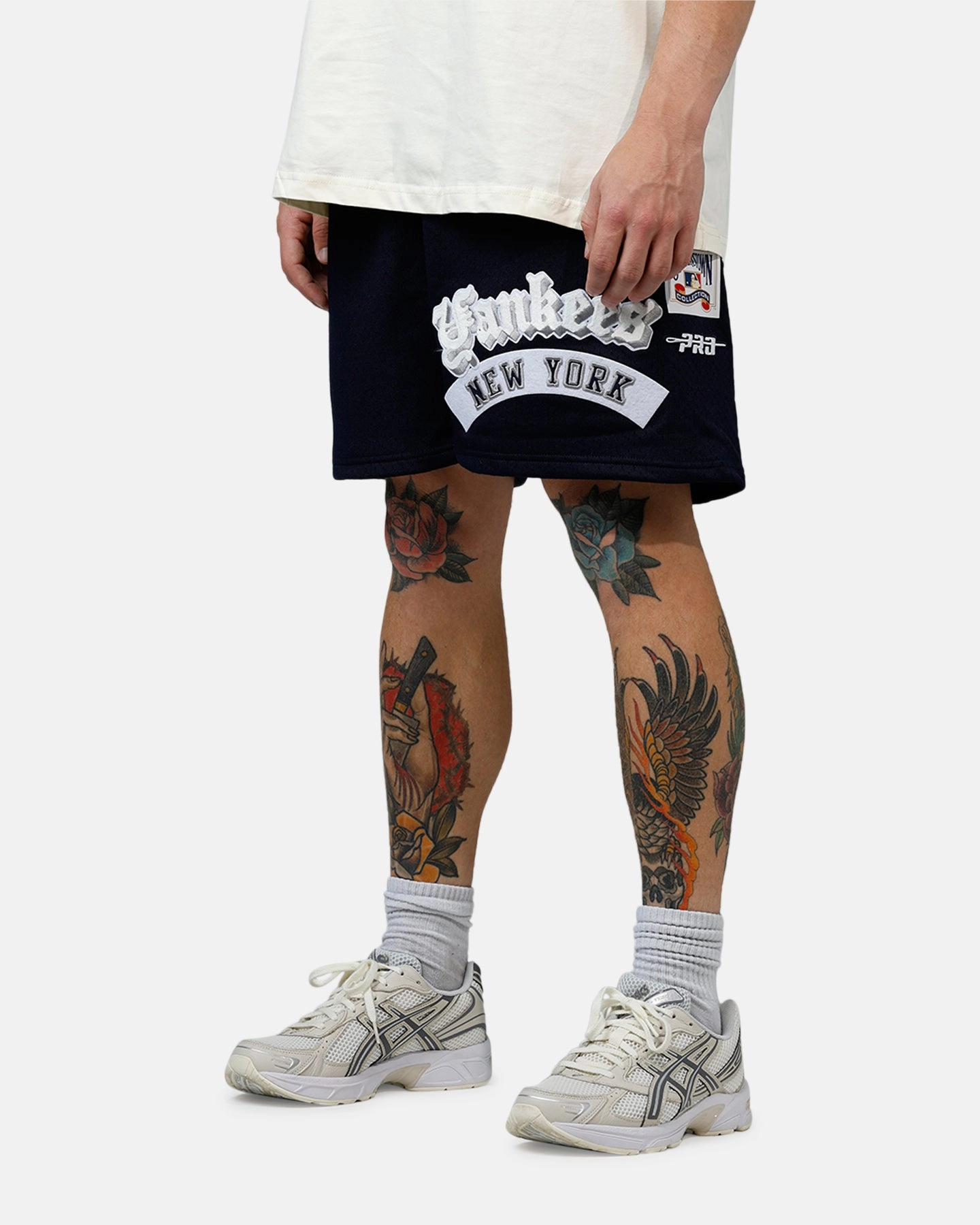 Pro Standard New York Yankees Best Of Shorts Navy Stretch waistband