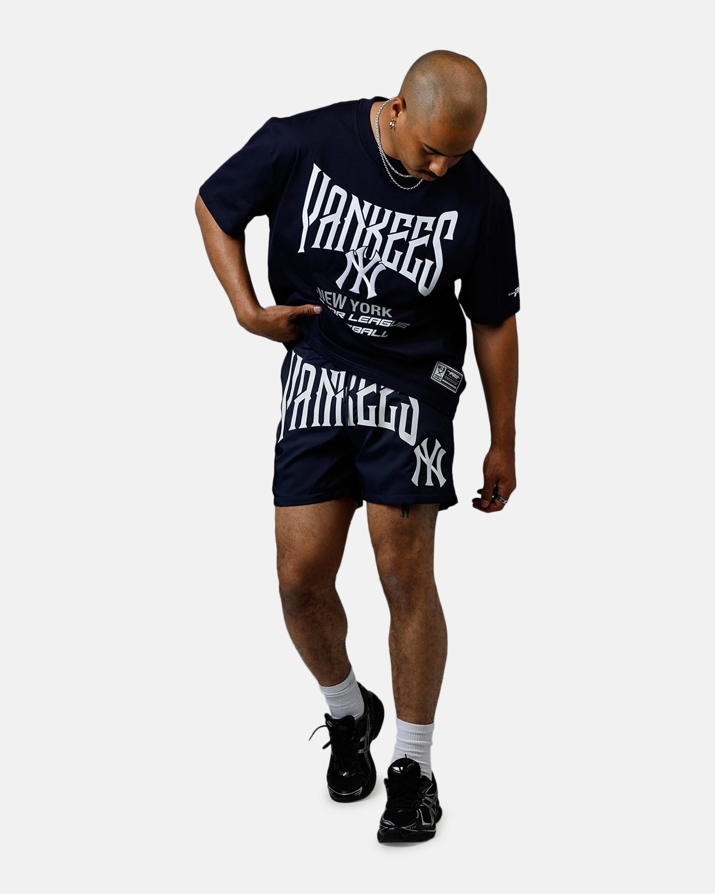 Pro Standard New York Yankees City Tour 2.0 Shorts Navy Street Active