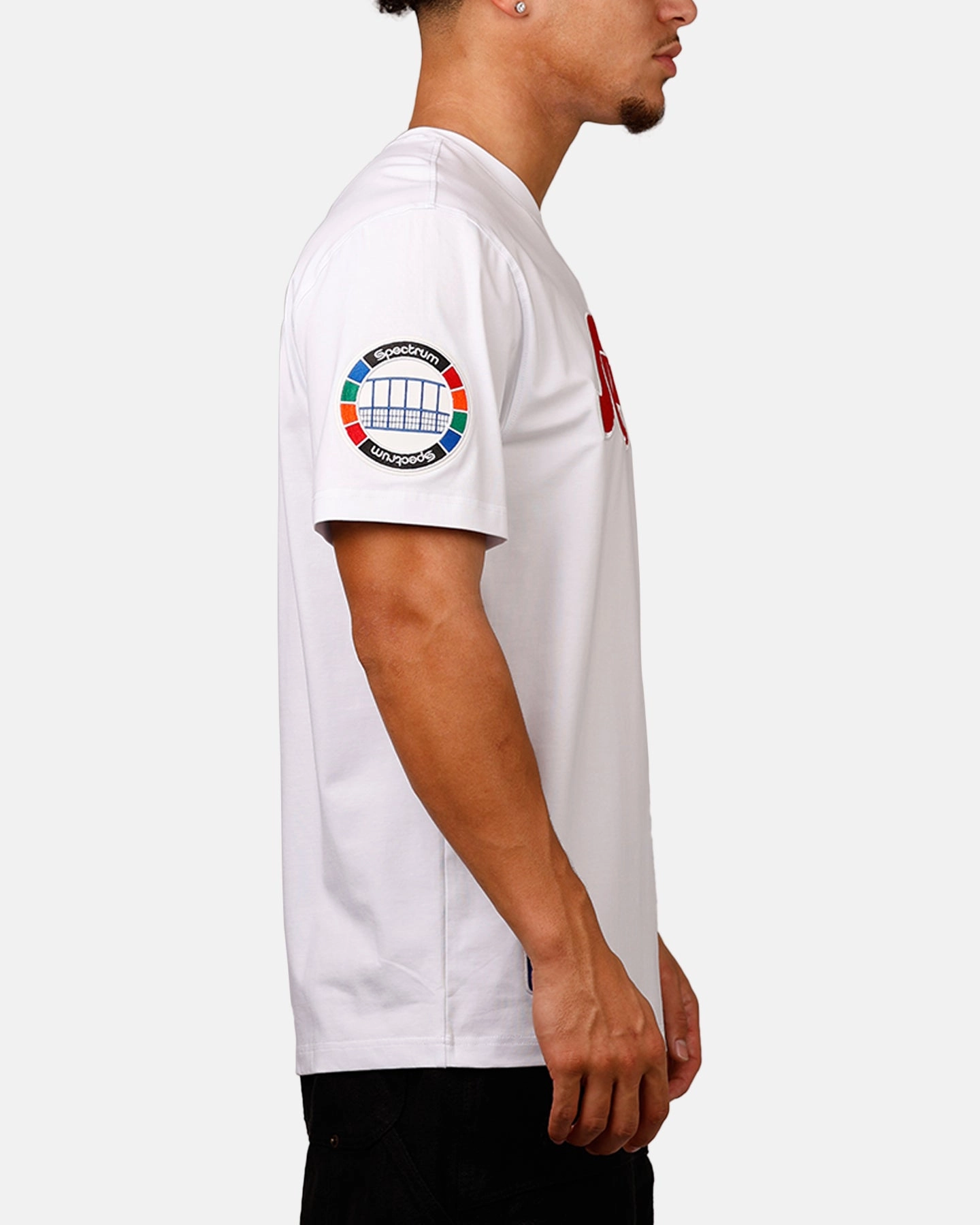 Sporty Sweatshirt MoistureWickingTechnology Pro Standard Philadelphia 76ers City 24-25 Season T-Shirt White