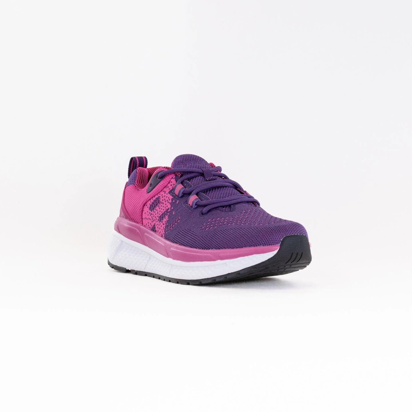 Flexible Forefoot Design Structured Stacking Propet Ultra (Women's) - Dark Pink/Purple