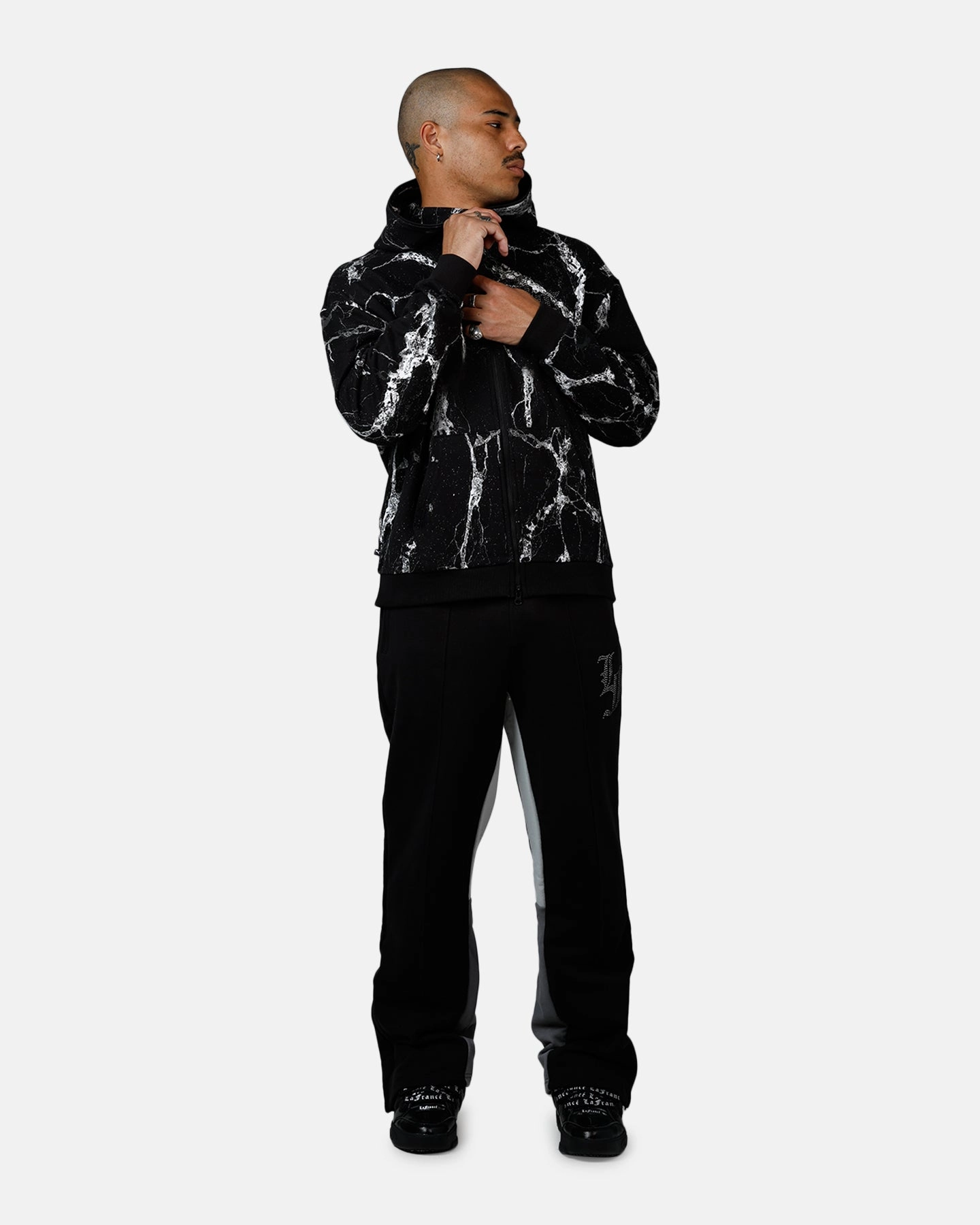 Puma x Lamelo Ball LaFranc?? Written In Chrome Hoodie Black Odor Neutralizing Technology AbrasionResistant Surface