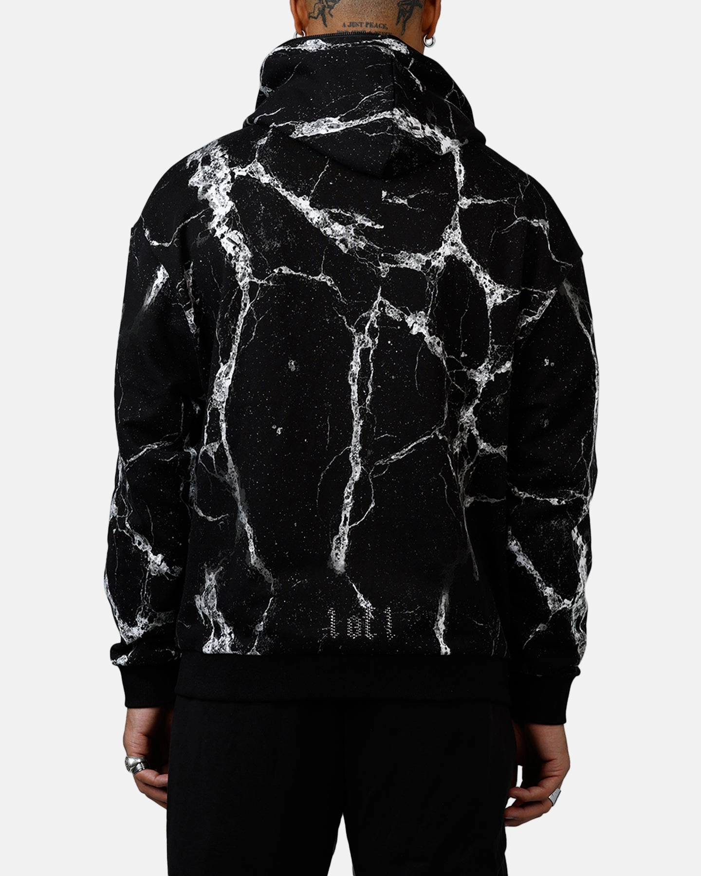 Puma x Lamelo Ball LaFranc?? Written In Chrome Hoodie Black DurableReinforcement Lightweight Blouse