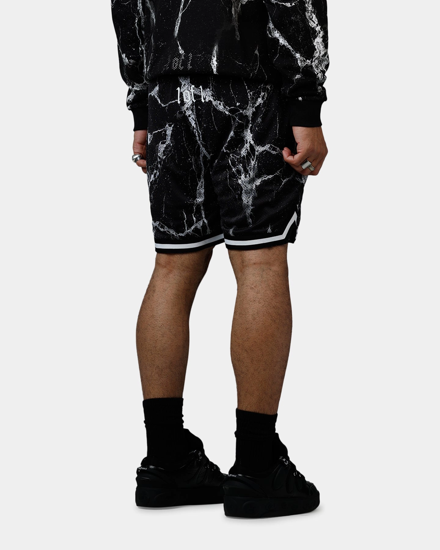 Puma x Lamelo Ball LaFranc?? Written In Chrome Shorts Black Outdoor Activity