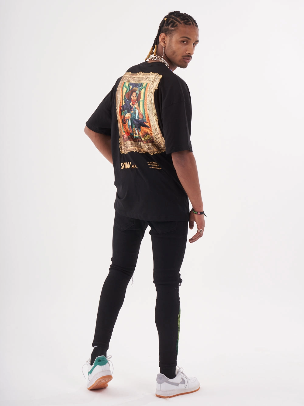 VINCENT T-SHIRT Casual Comfort Layer Moisture Control Fabric