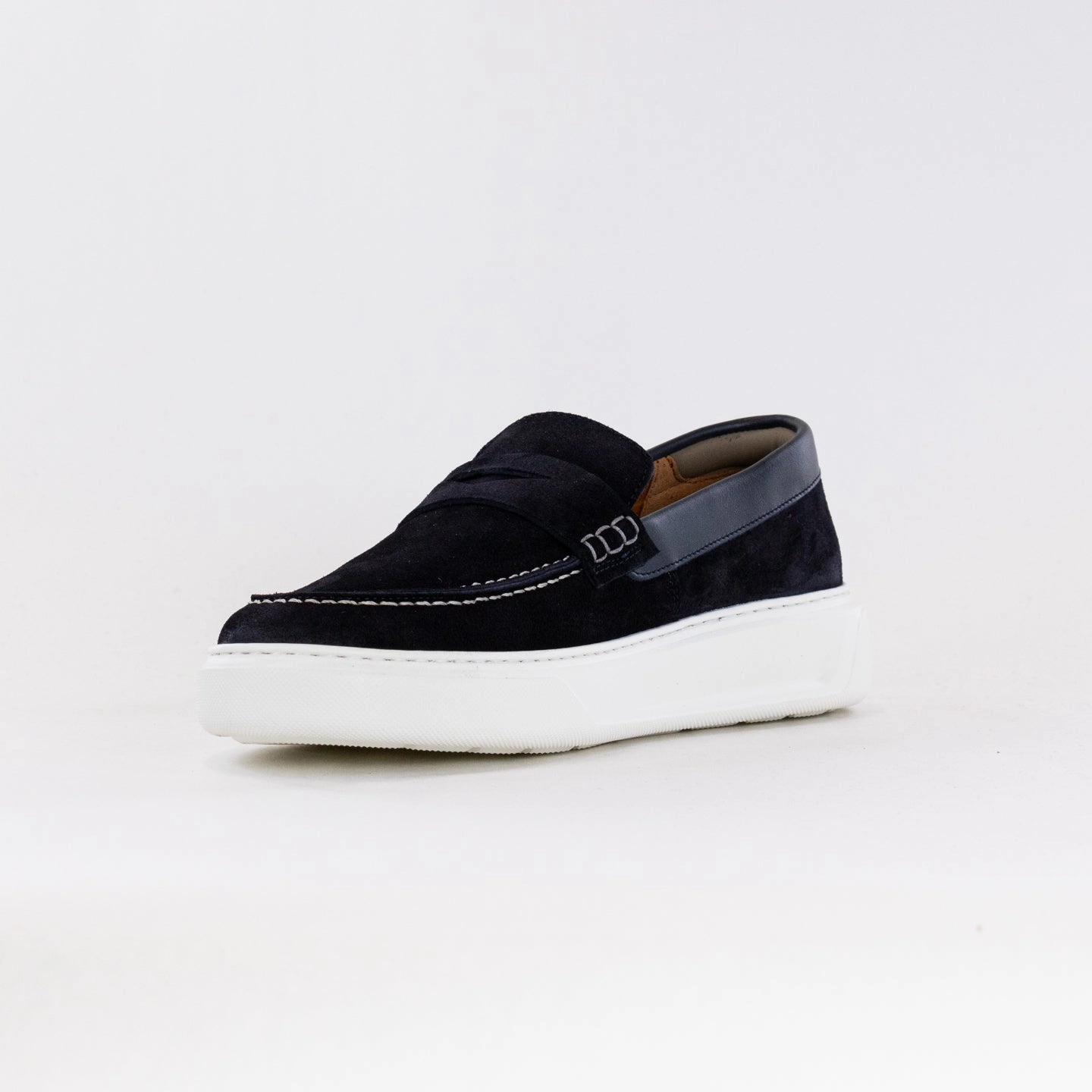 Ambitious KIT Loafer (Men's) - Navy Suede Soft Slip On Effortless Walk Fit