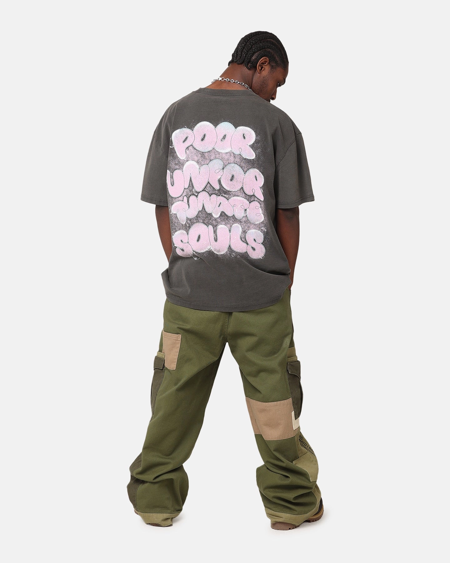 American Thrift Disney The Little Mermaid Ursula Heavyweight T-Shirt Black Wash FlexibleCuff