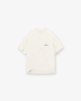 Permanent Vacation Pocket T-Shirt - Antique White Low Profile Silhouette