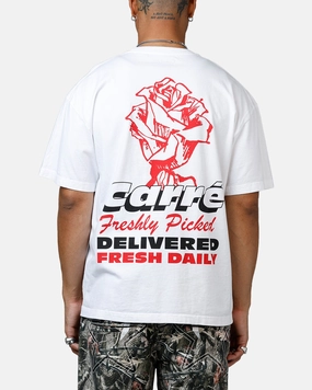 FlexibleCuff Carre Freshly Picked Heavyweight T-Shirt White