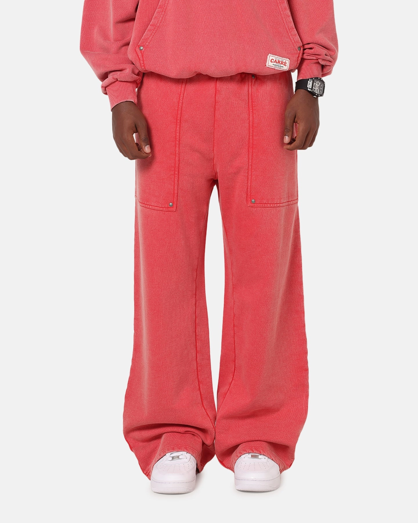 Carre Rivet Trackpants Pigment Washed Odor Resistant