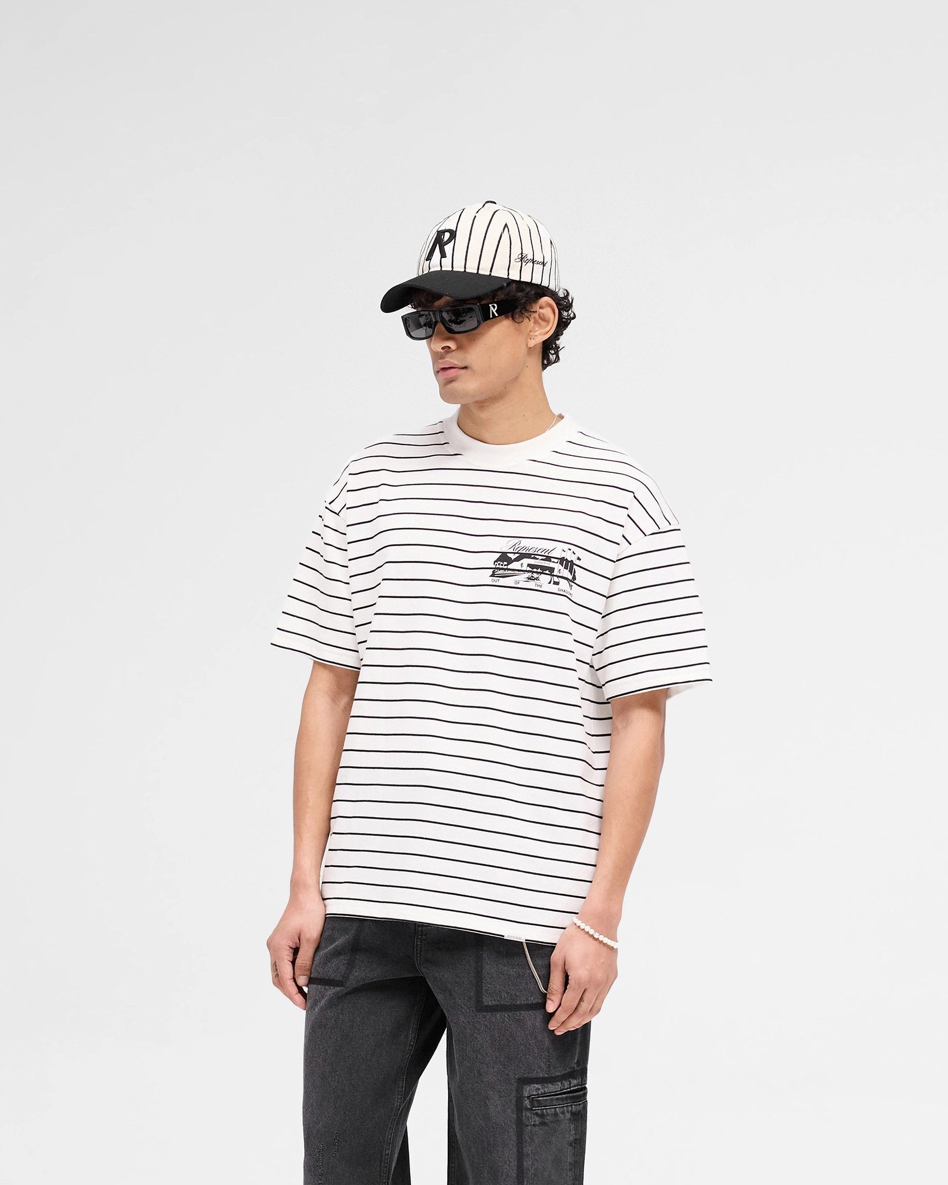 Raceway T-Shirt - Stripe Seasonal Casual