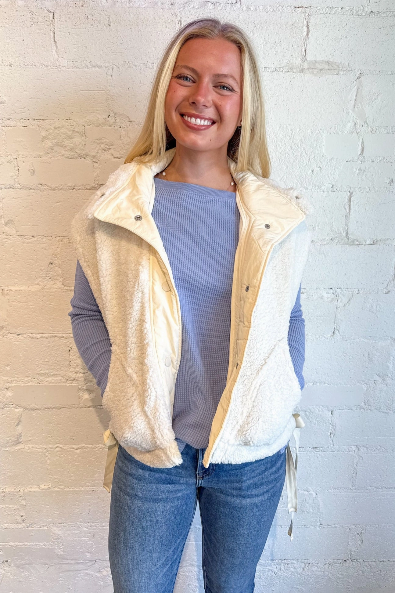 Airflow Optimization Eco Friendly Padding Toasted Marshmallow Vest