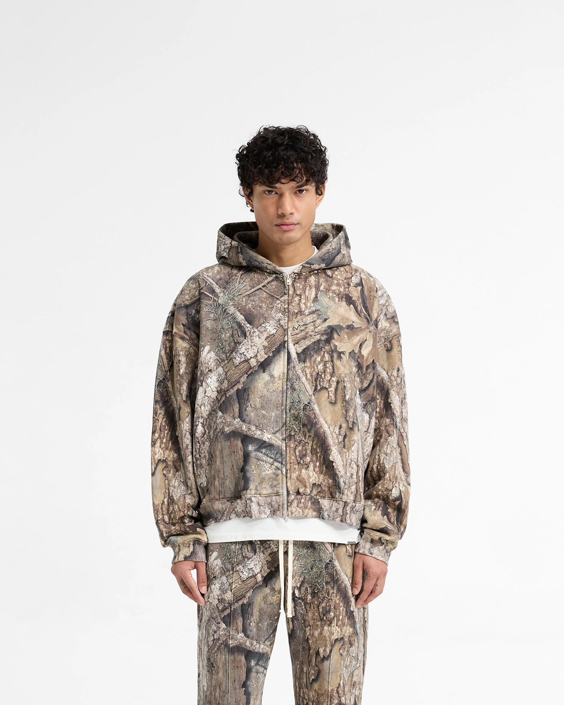 Realtree? Zip Up Camo Boxy Hoodie - Camo Street Feel