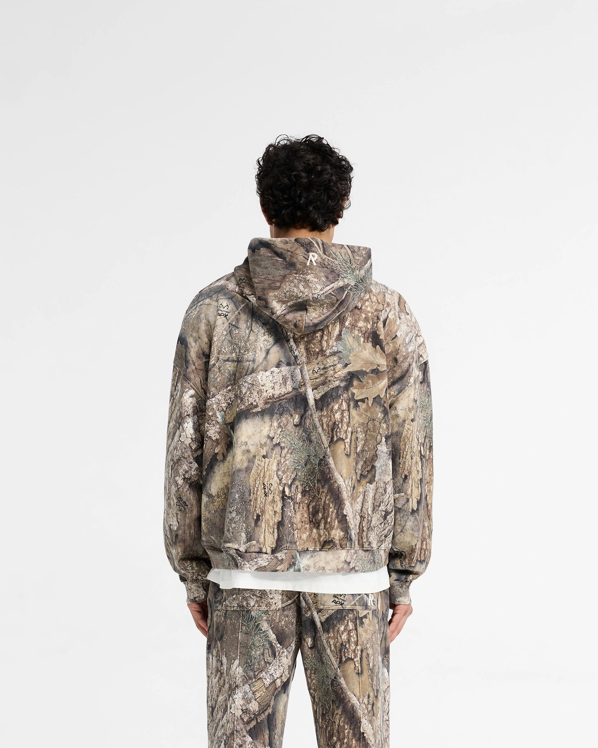 Modern Street Realtree? Zip Up Camo Boxy Hoodie - Camo