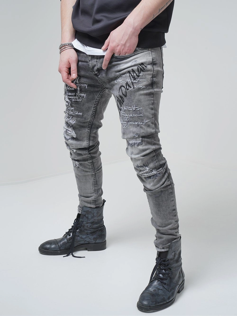 LONDON Stretch Minimalist Non Stretch Denim