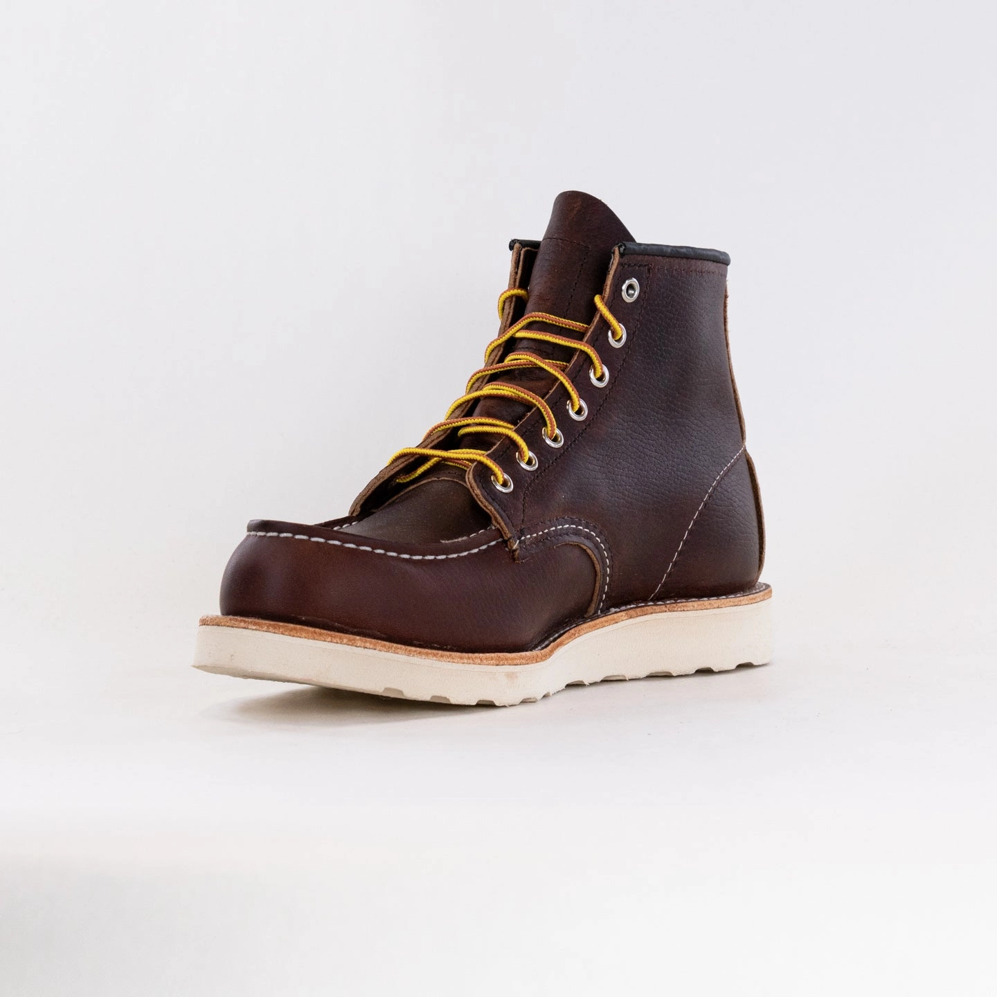 Red Wing Heritage 6'' Classic Moc (Men's) - Briar Oil Slick Side Zip Durable Stitching