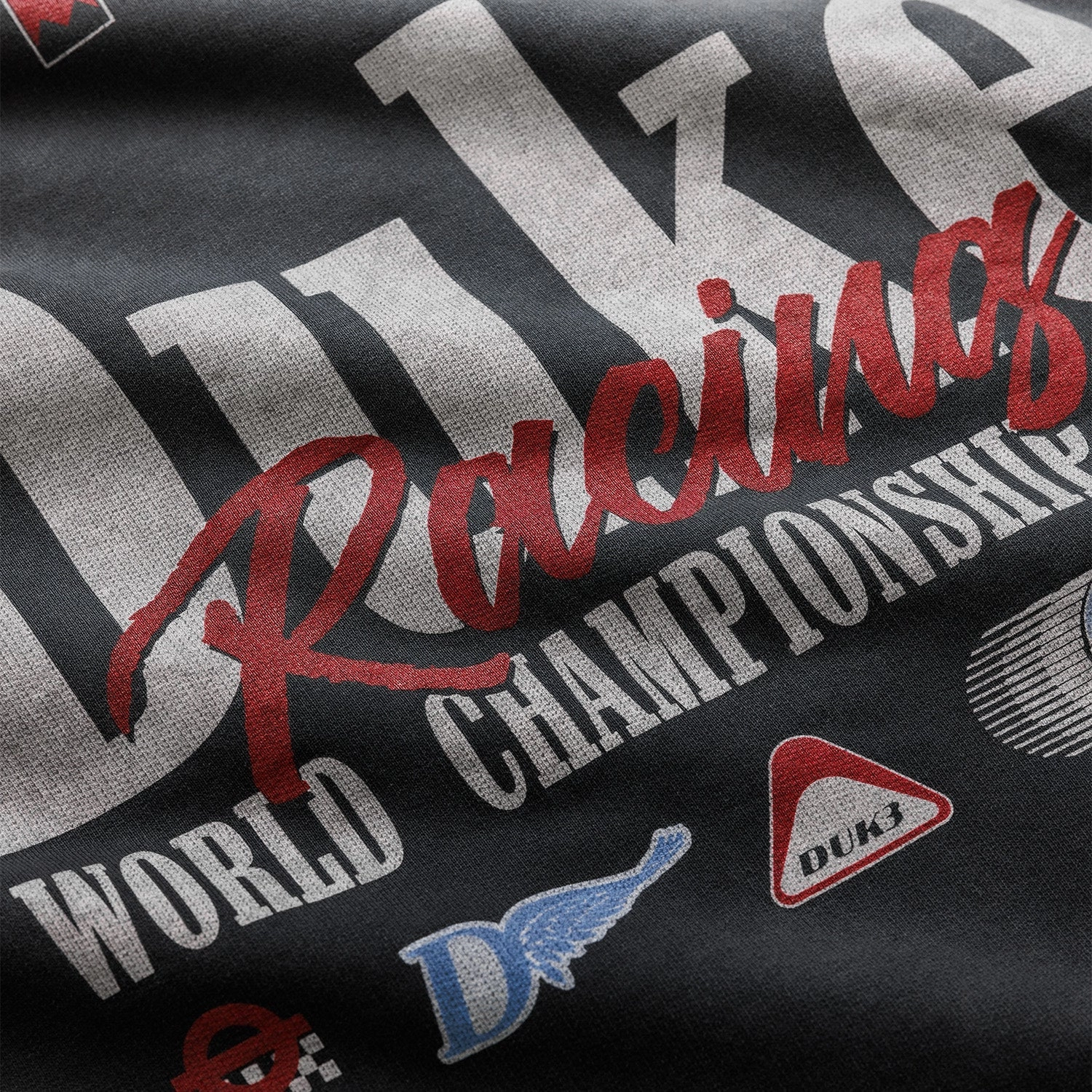 DR1 World Championship Washed Black Hoodie Minimal Stretch