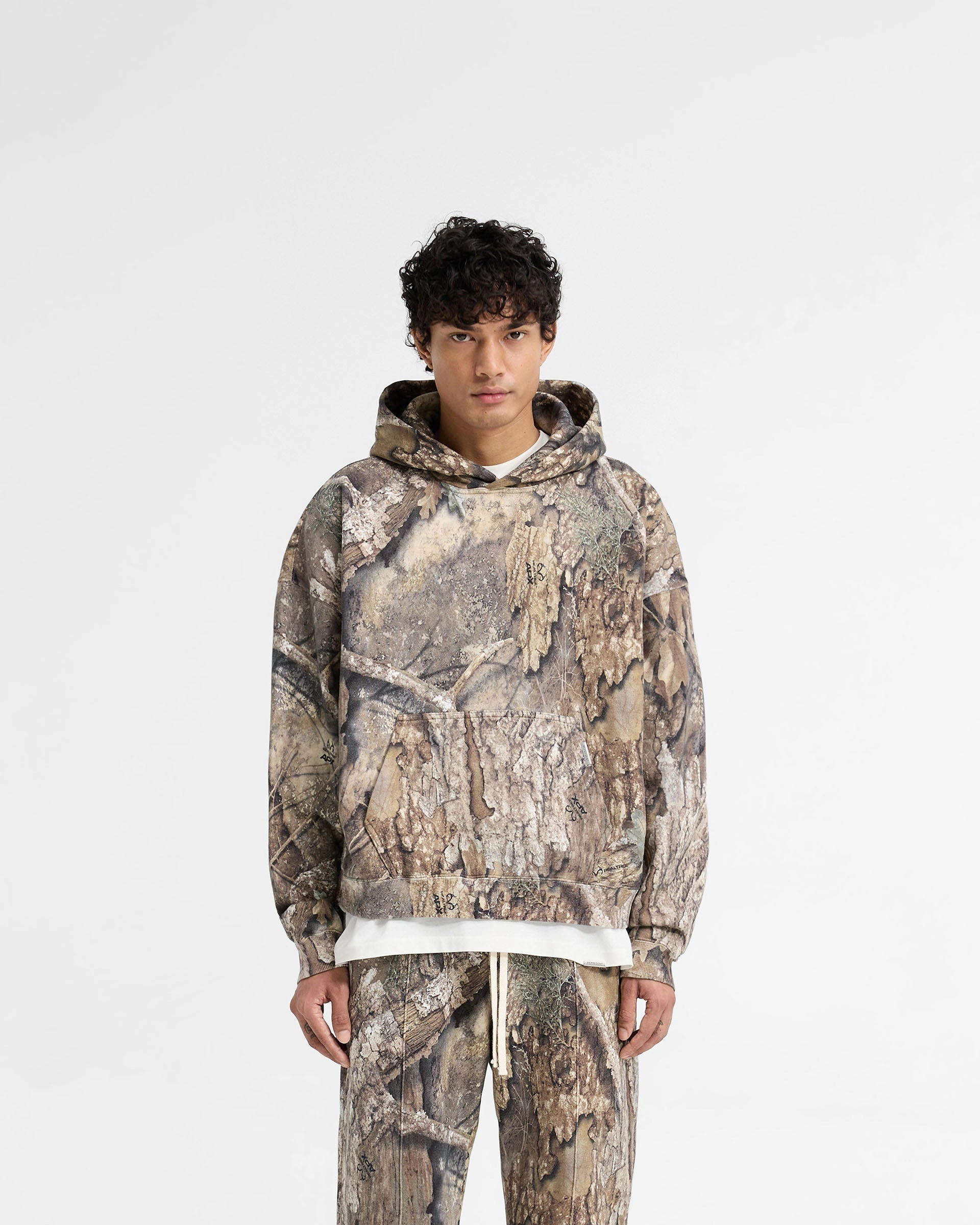 Heavyweight Cotton Realtree? Camo Boxy Hoodie - Camo