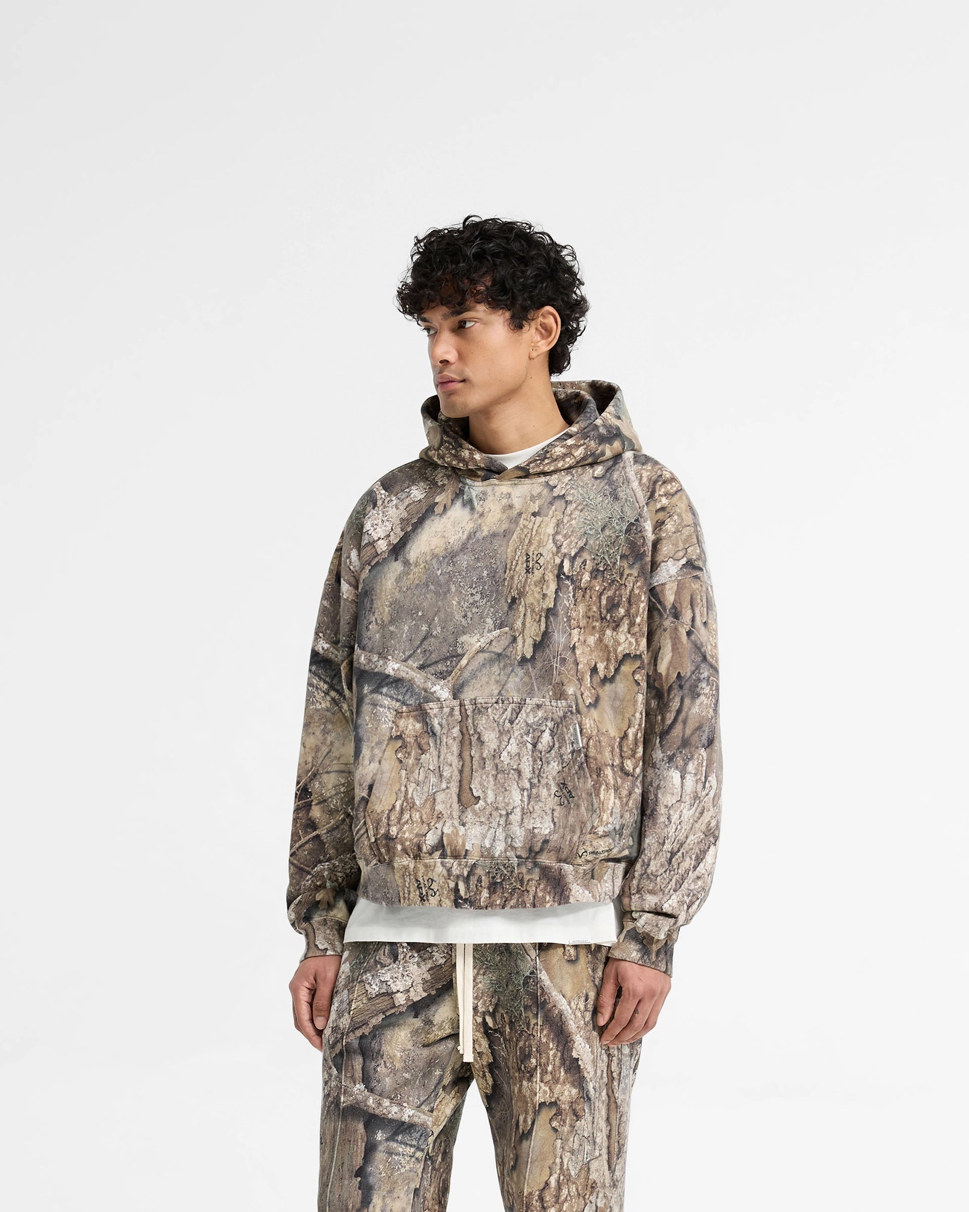 Printed Pattern Realtree? Camo Boxy Hoodie - Camo