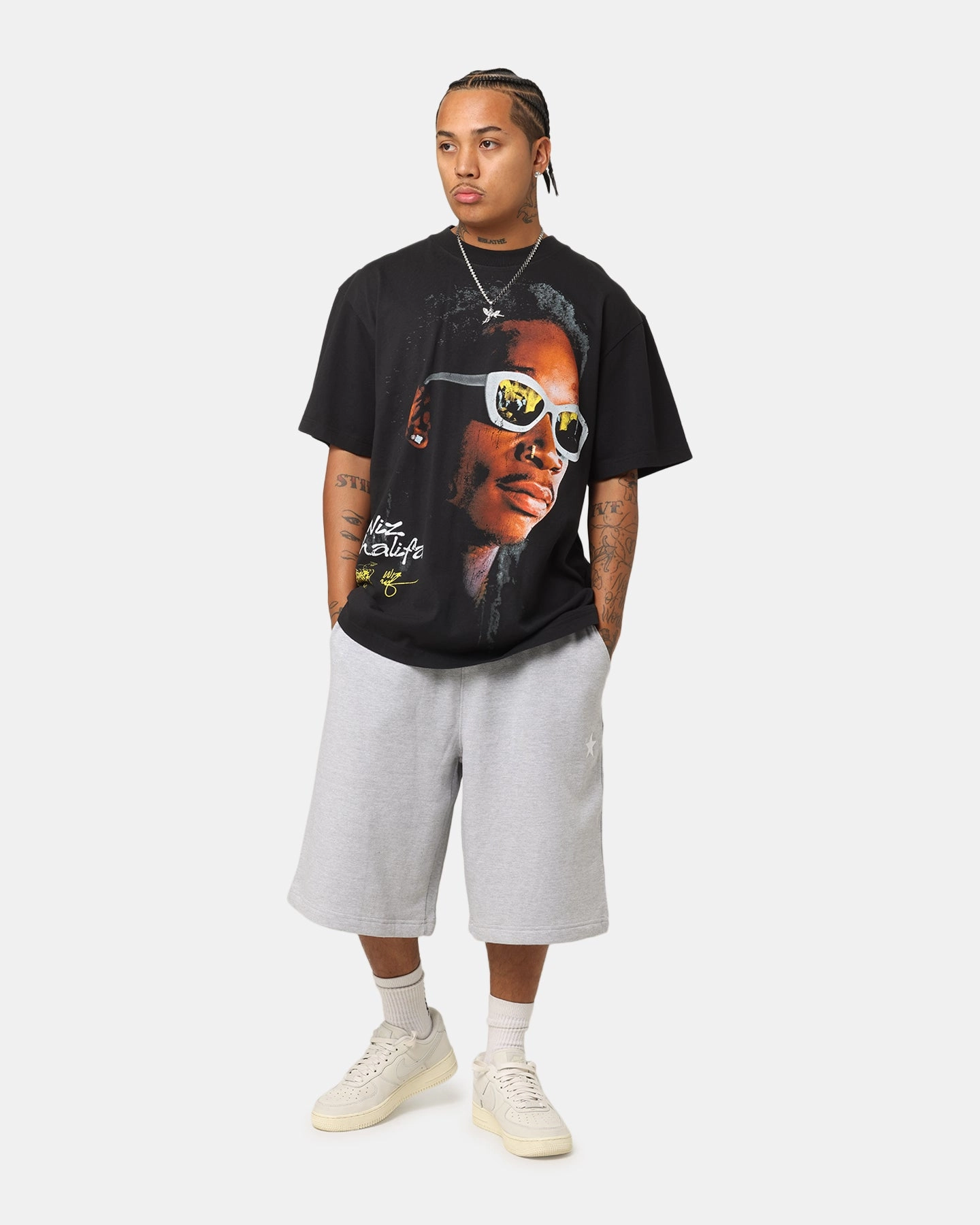 ID Supply Wiz Khalifa Taylor Gang Vision T-Shirt Black Recycled Polyester Material