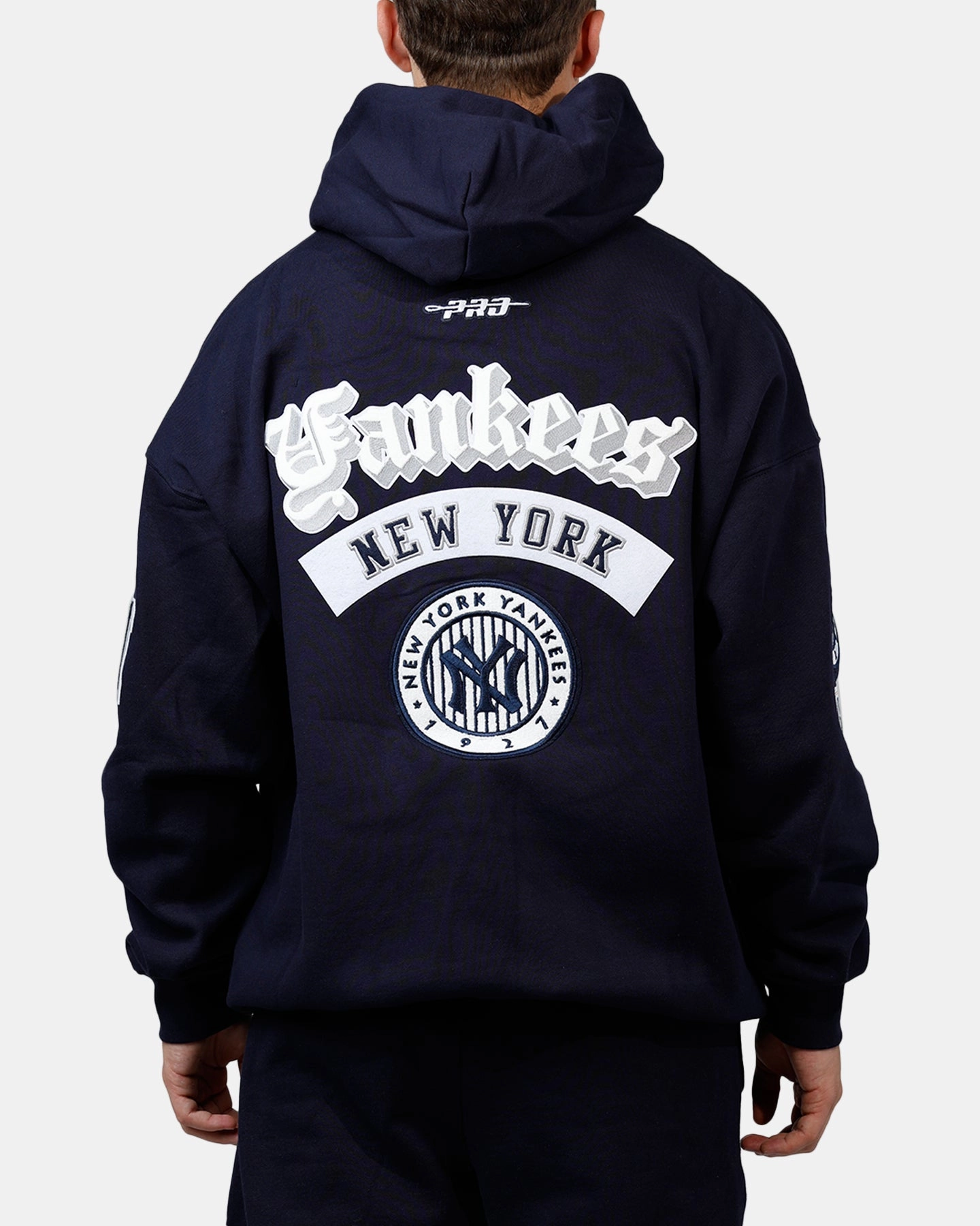 TurtleneckDesign BreathableBackVents Pro Standard New York Yankees Best Of Hoodie Navy