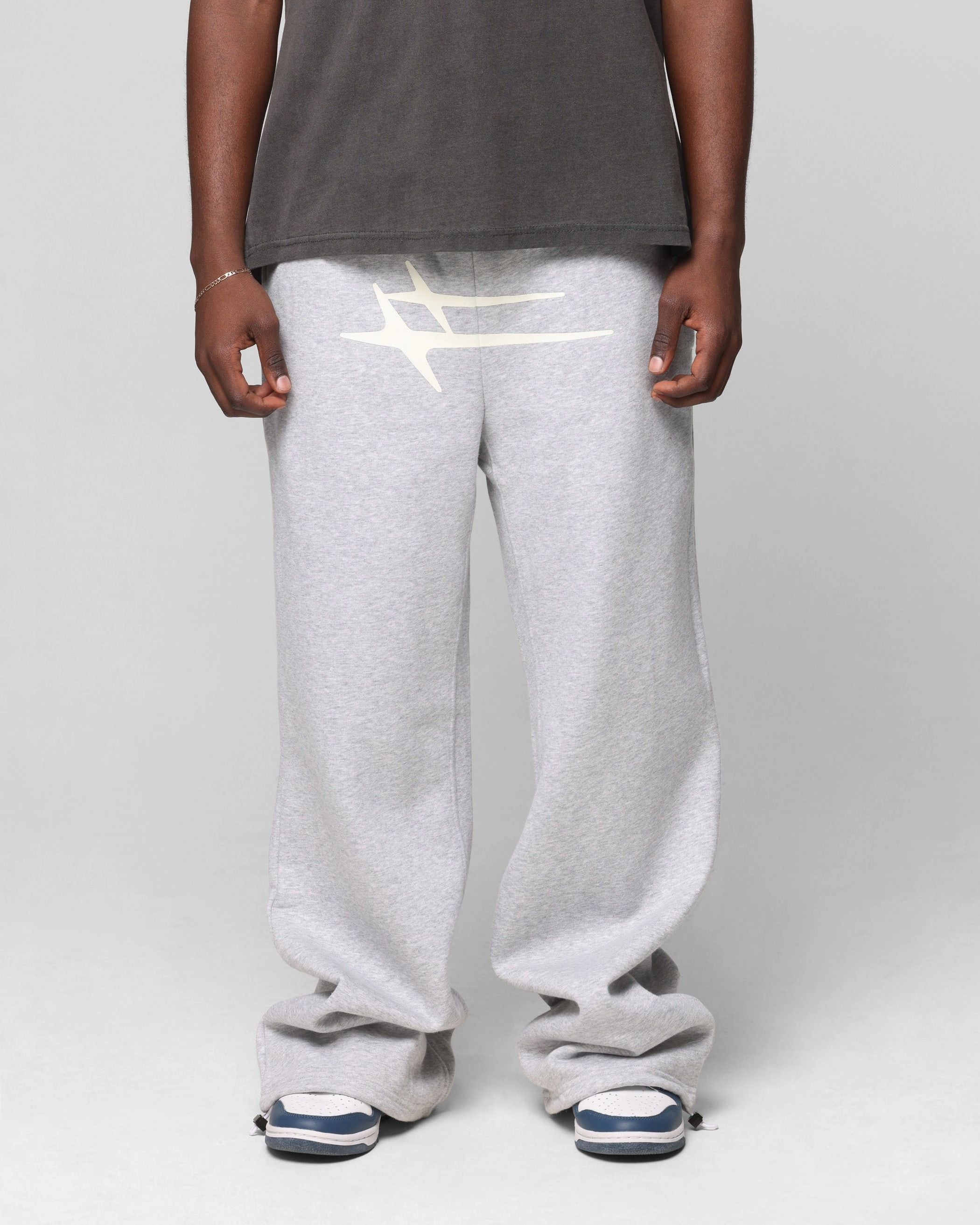 Loiter Hybrid Sweatpants Grey Marle Stylish Wear Chill Fit