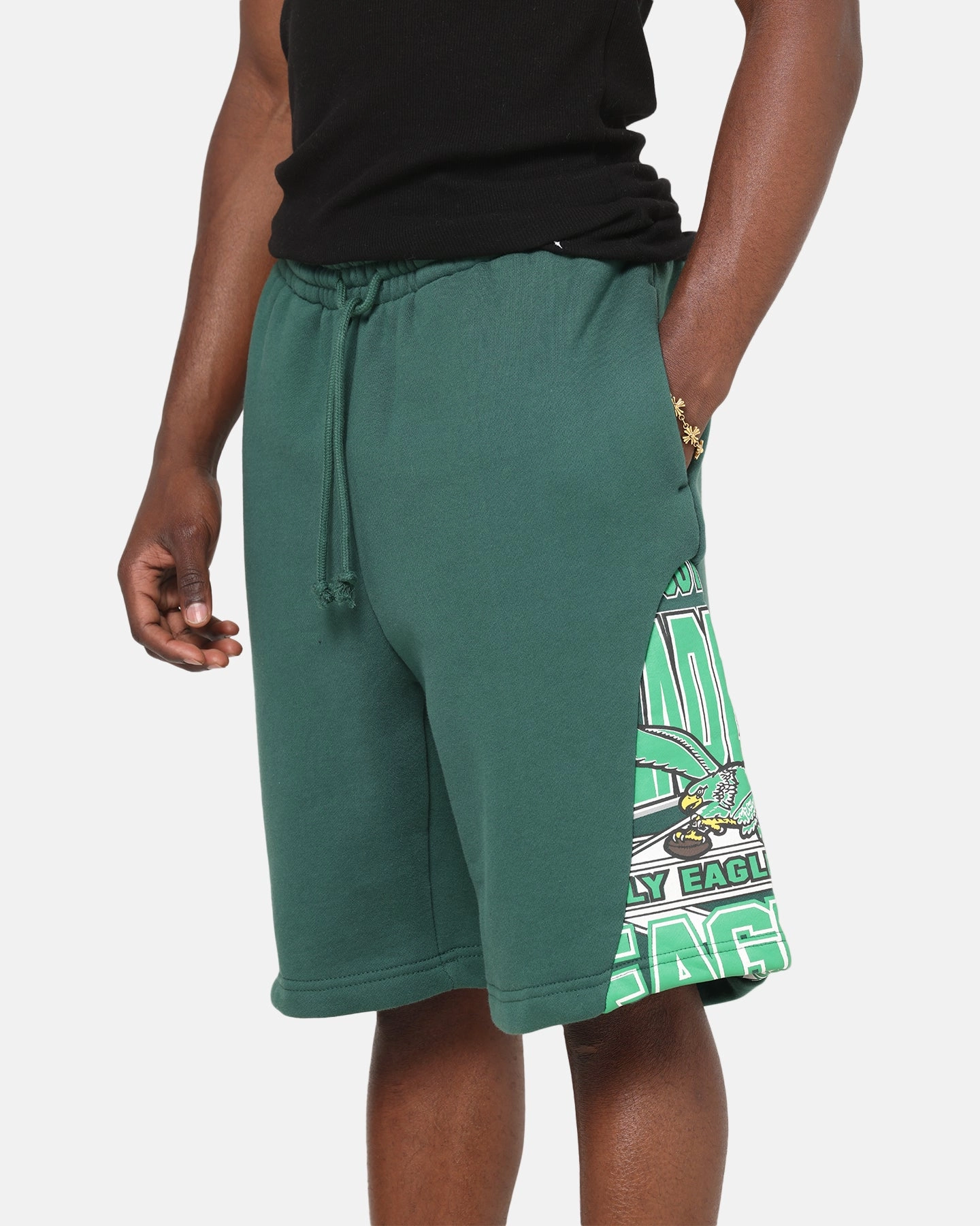 Durable Fit Sporty Layers Mitchell & Ness Philadelphia Eagles C&S Shorts Official Team Color