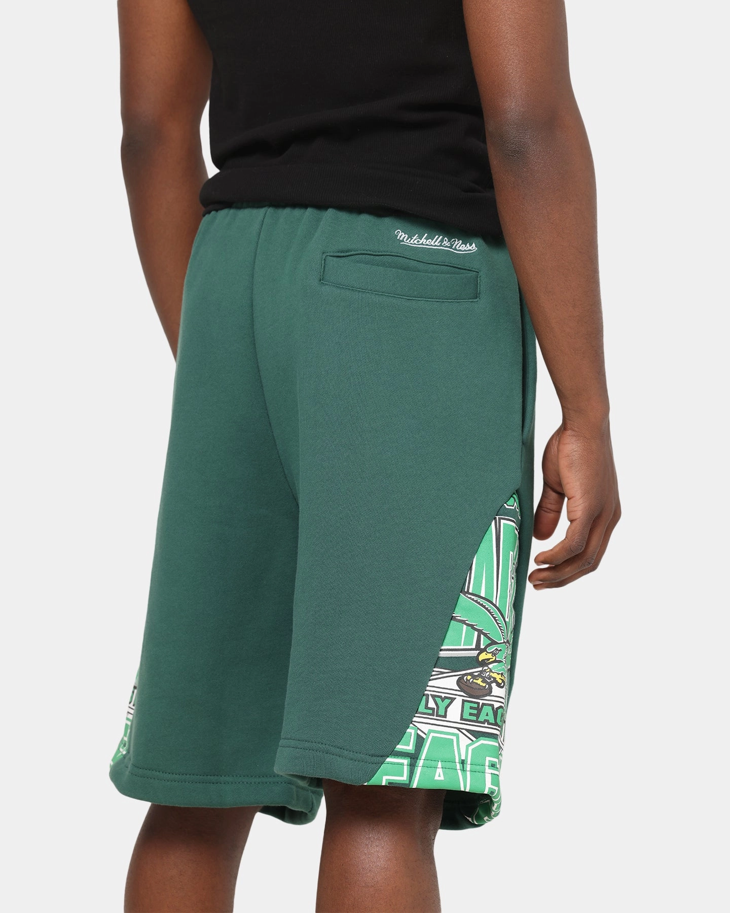 AllDayCompression Embroidered Detail Mitchell & Ness Philadelphia Eagles C&S Shorts Official Team Color