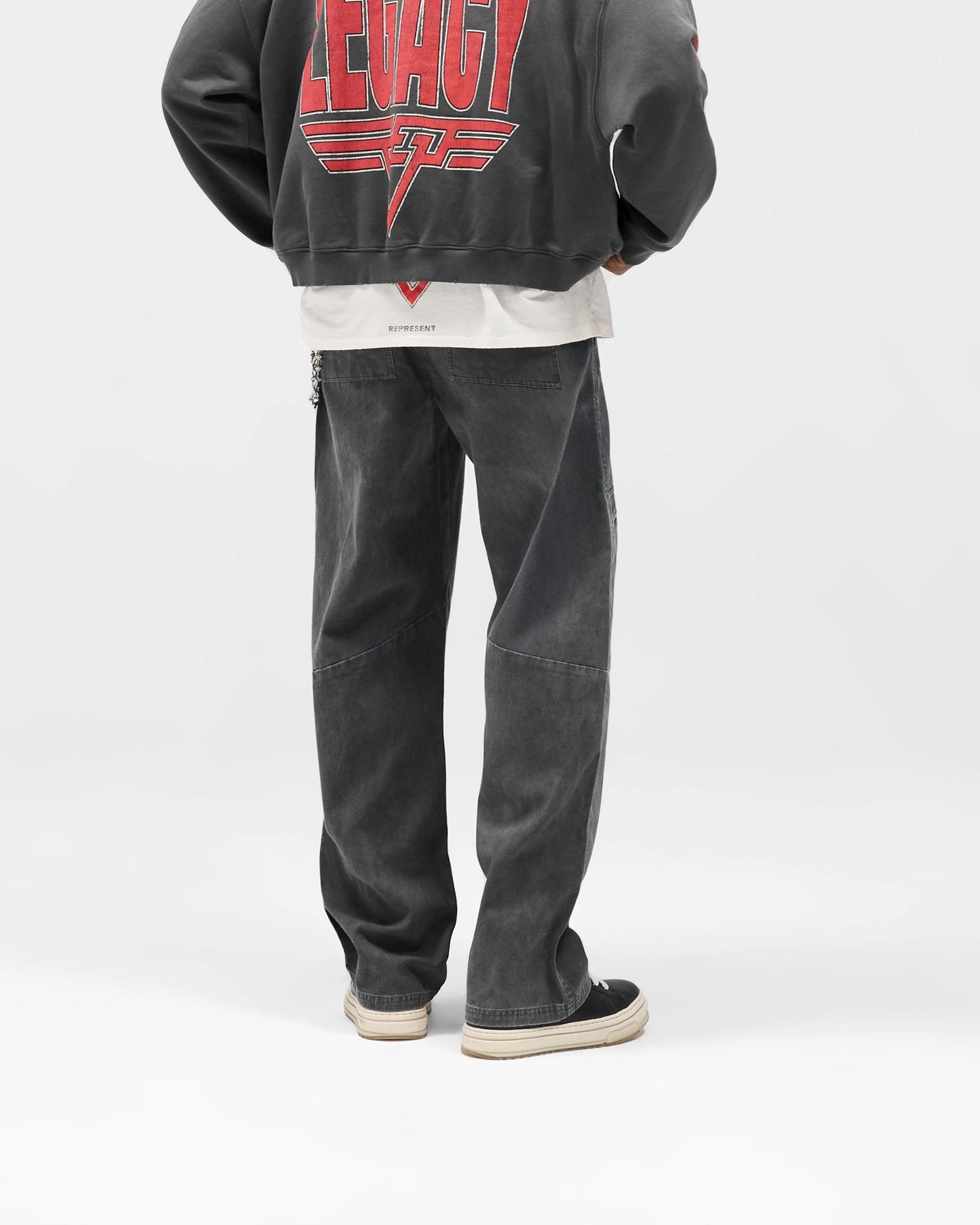 LightweightDesign Office Friendly Cotton Workwear Pant - Washed Black