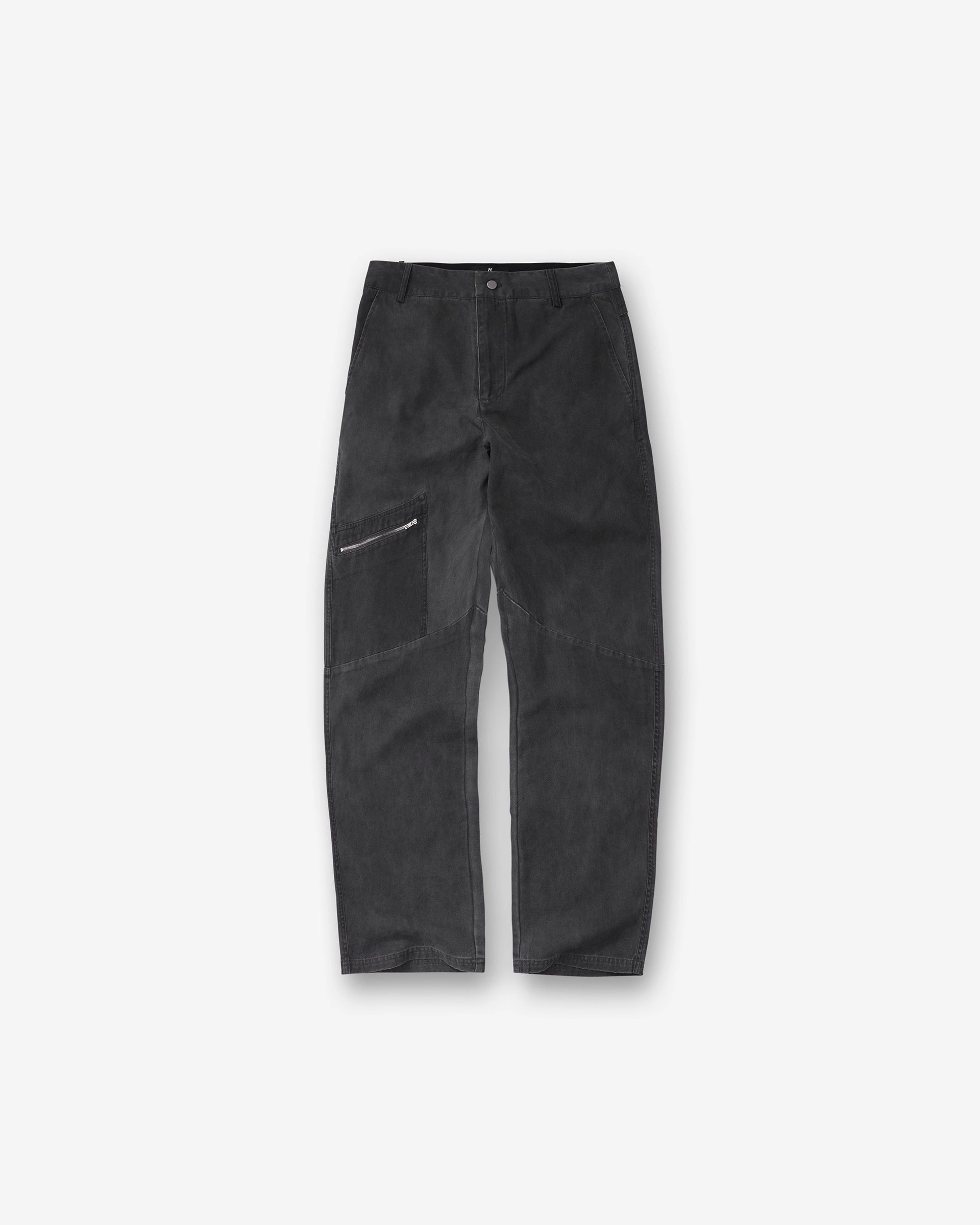 All terrain Flexible Cut Cotton Workwear Pant - Washed Black