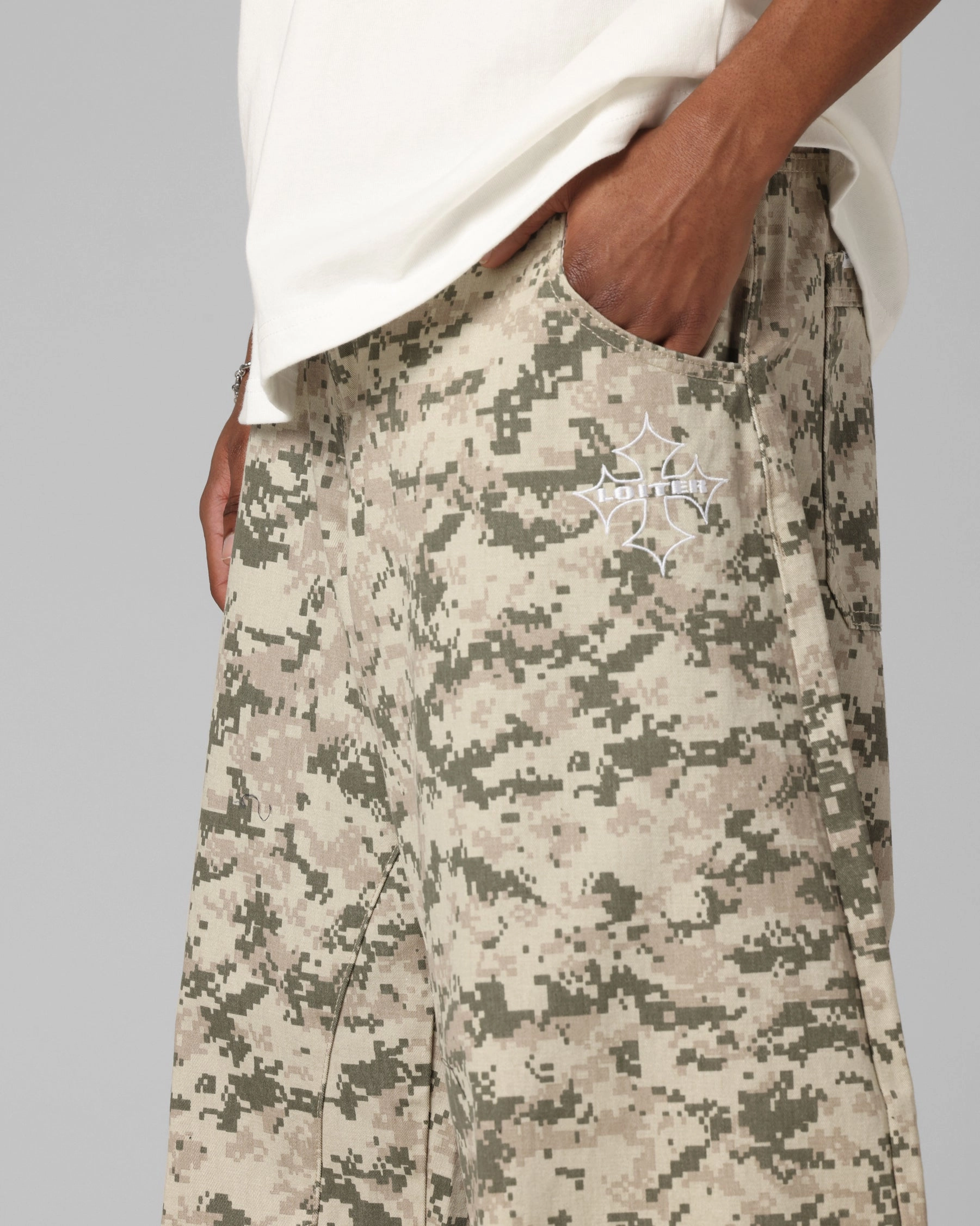 Loiter F-16 Balloon Jeans Digi Camo Comfy All-Day Sport Ready