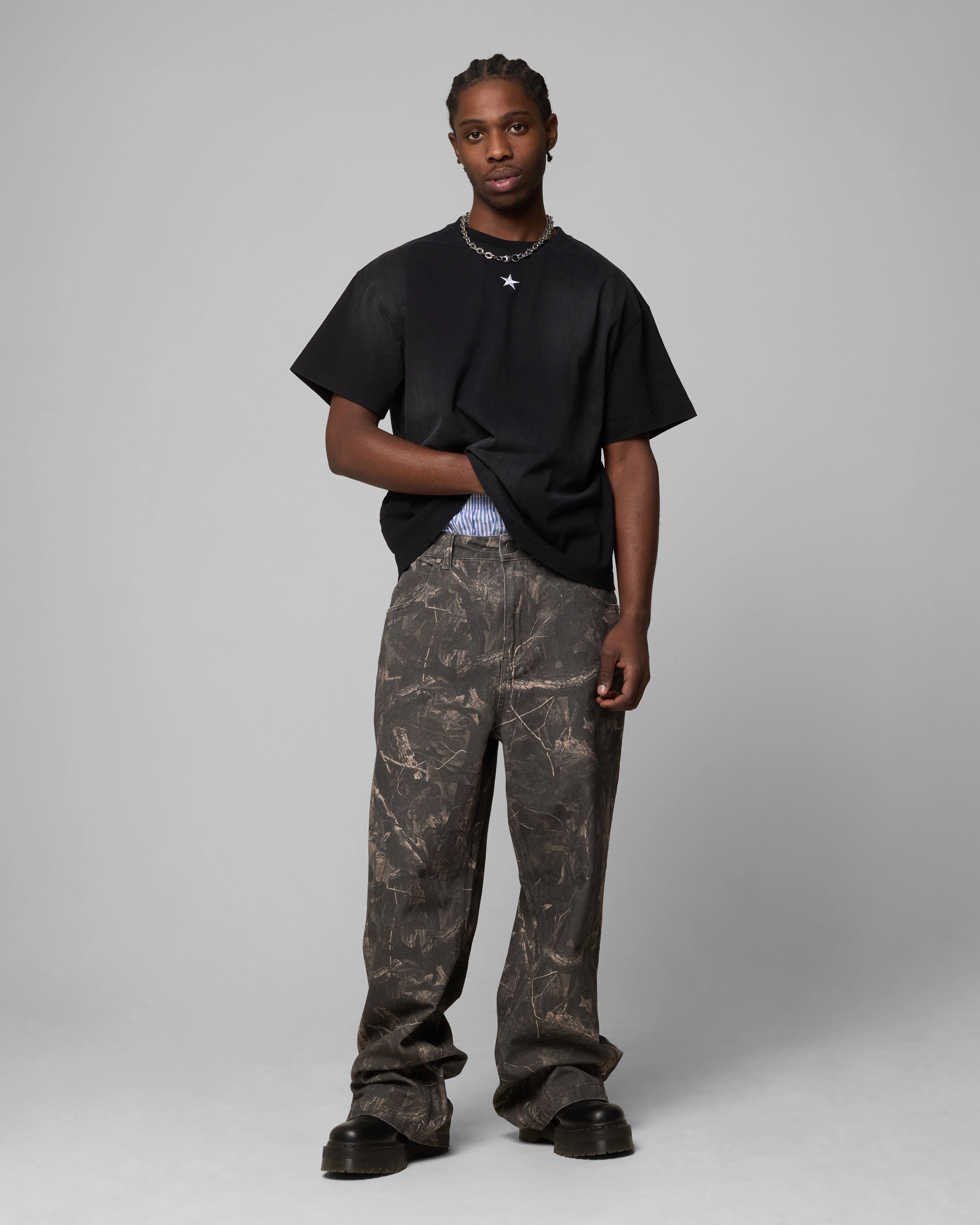 Loiter Boxer Fitted T-Shirt Black Anti Odor Treatment