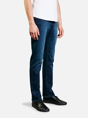 Spring Mood Party Look Classic Straight Staple Jeans