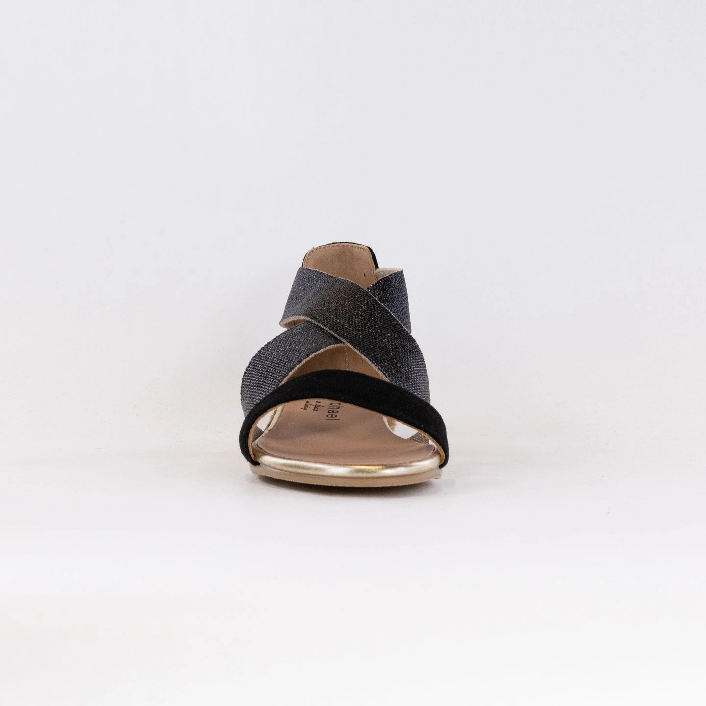 Eric Michael Mia Sandal (Women's) - Black Coastal Trip Easy Slip On