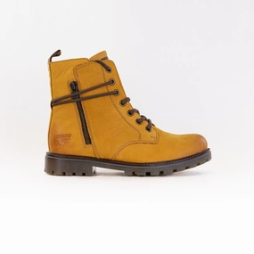 Remonte D8473-68 (Women's) - Yellow Low Profile All Day Wear Snake print