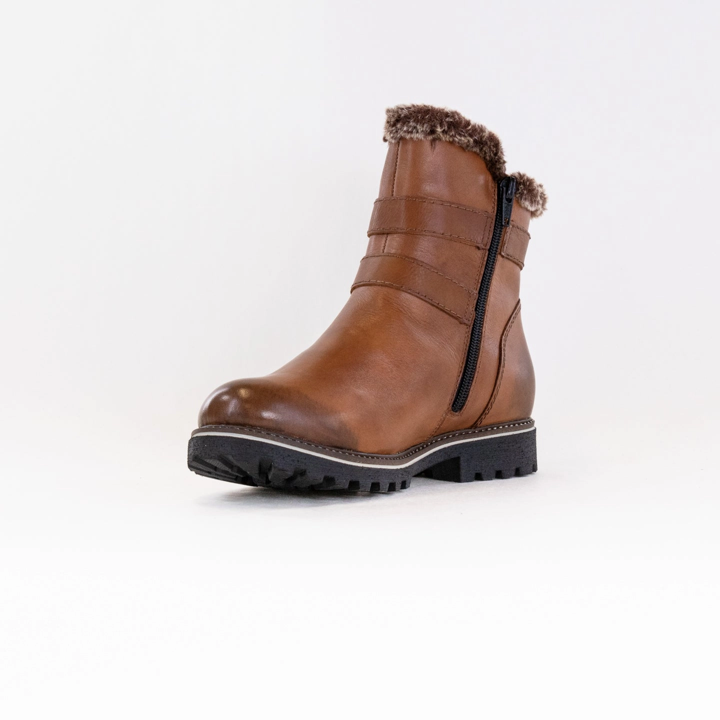 Sustainable Material Blend Remonte D8484 Samira (Women's) - Muskat Leather